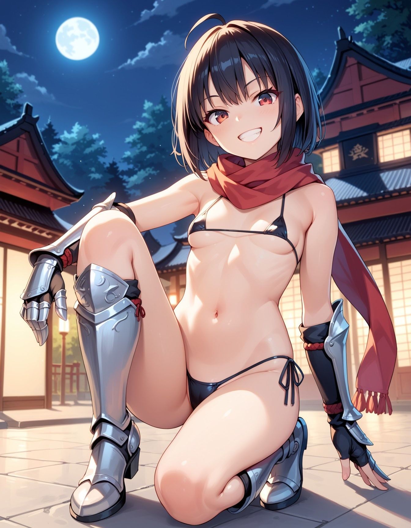 お仕置き＆中出しくのいちさん サンプル1ページ目
