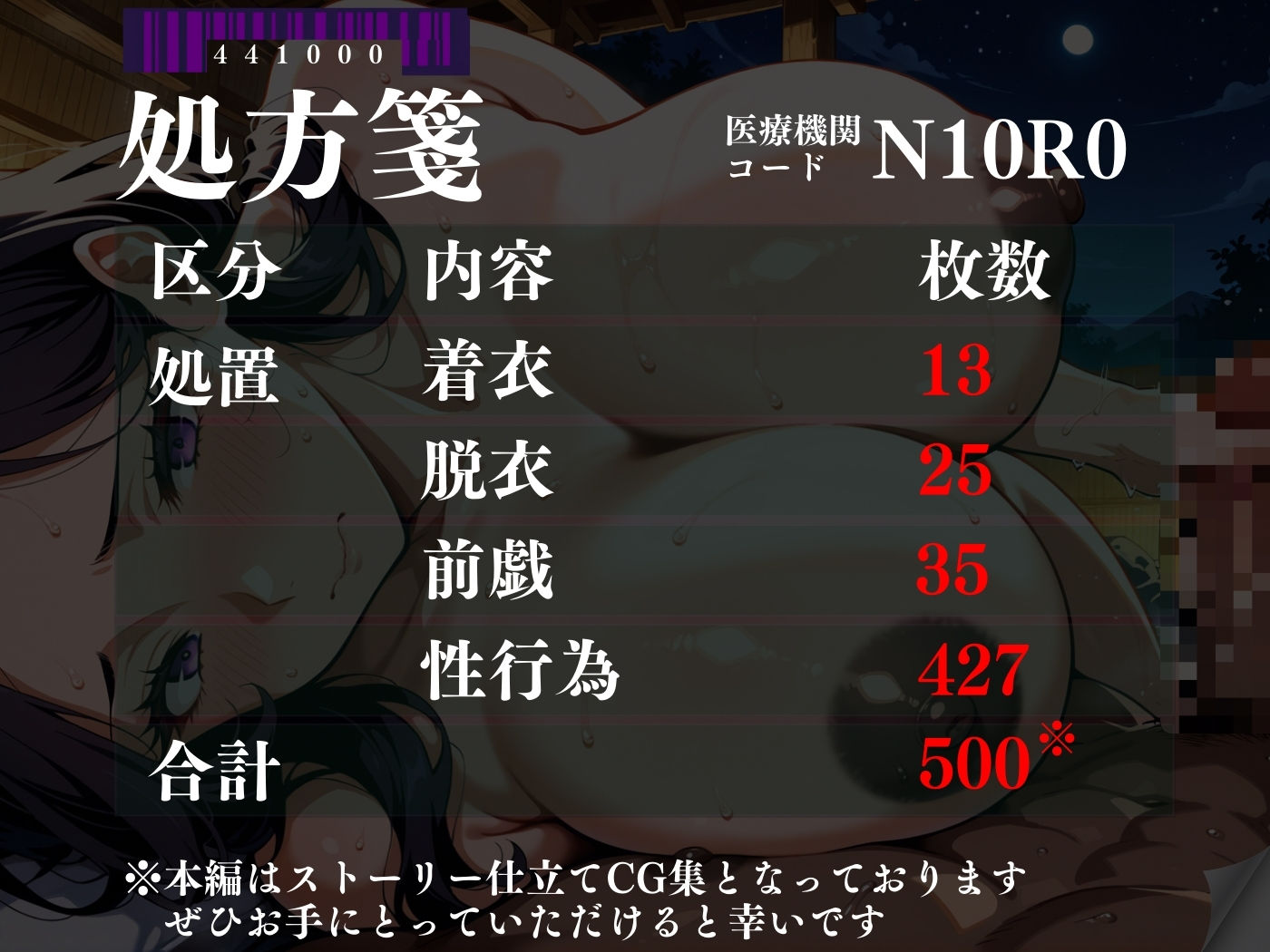 極黒乳首熟女ナース絶倫湯治デカラマに堕ちた夜 サンプル8ページ目