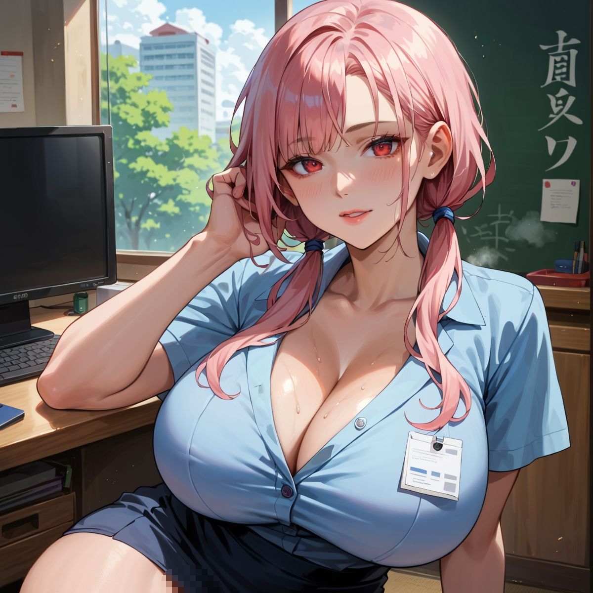 生徒禁制！放課後の学校で実権を握る新人女教師vol.9 サンプル2ページ目