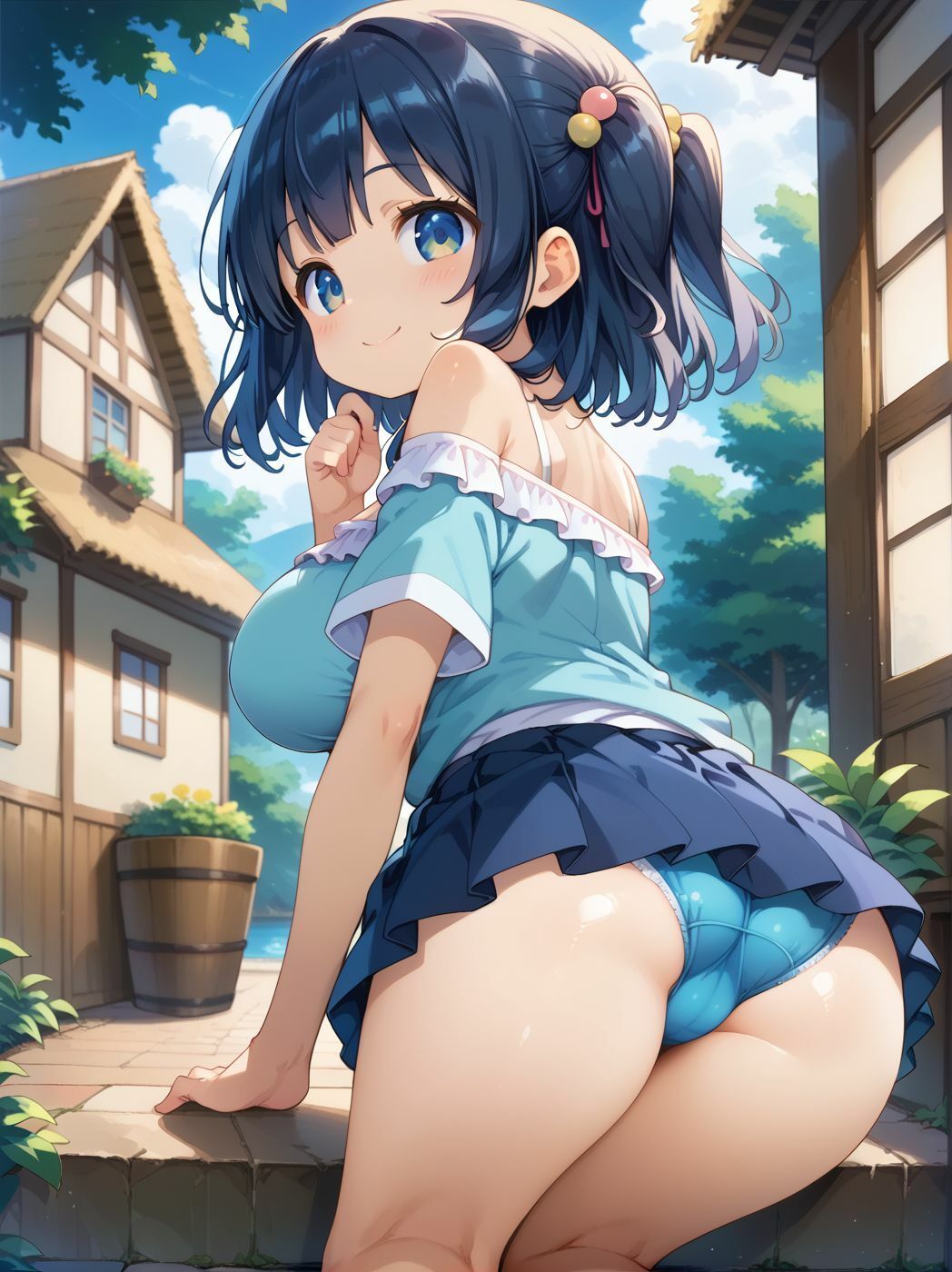 田舎にいる妹がいろいろ育っていたのでエッチしてみた 「お兄ちゃんはここが気持ちいい？」 サンプル6ページ目