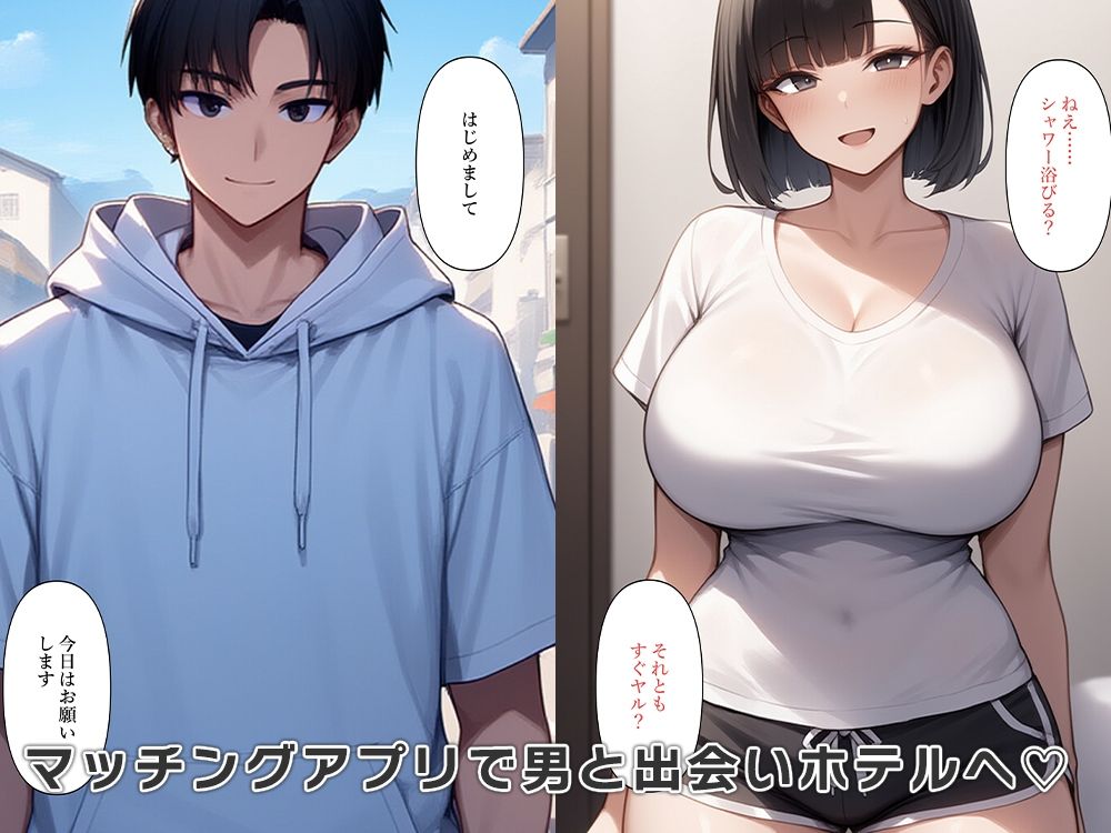 セックスレスな夫は女体化し不倫する サンプル3ページ目