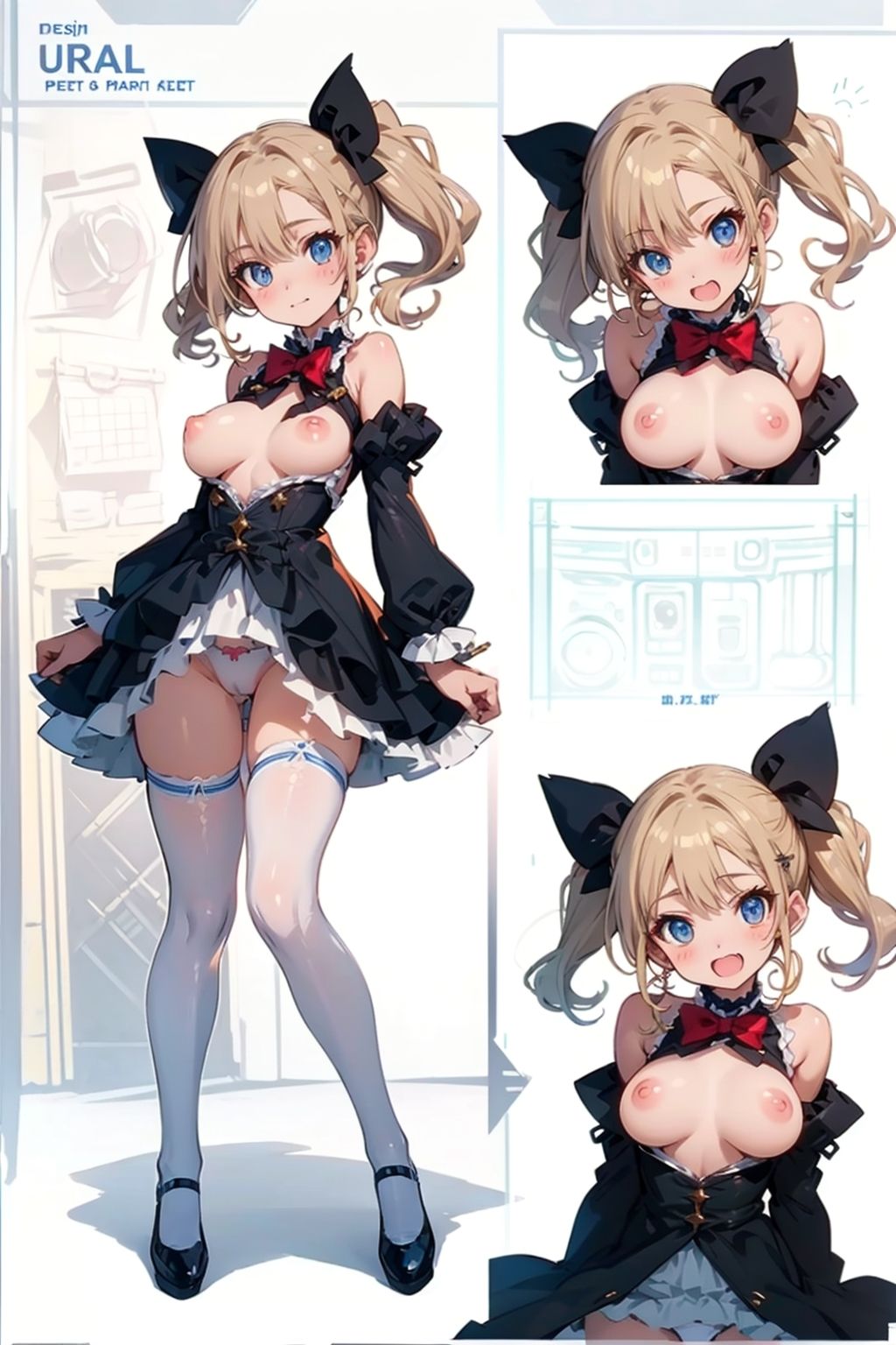 設定画風少女イラスト集その2 サンプル7ページ目