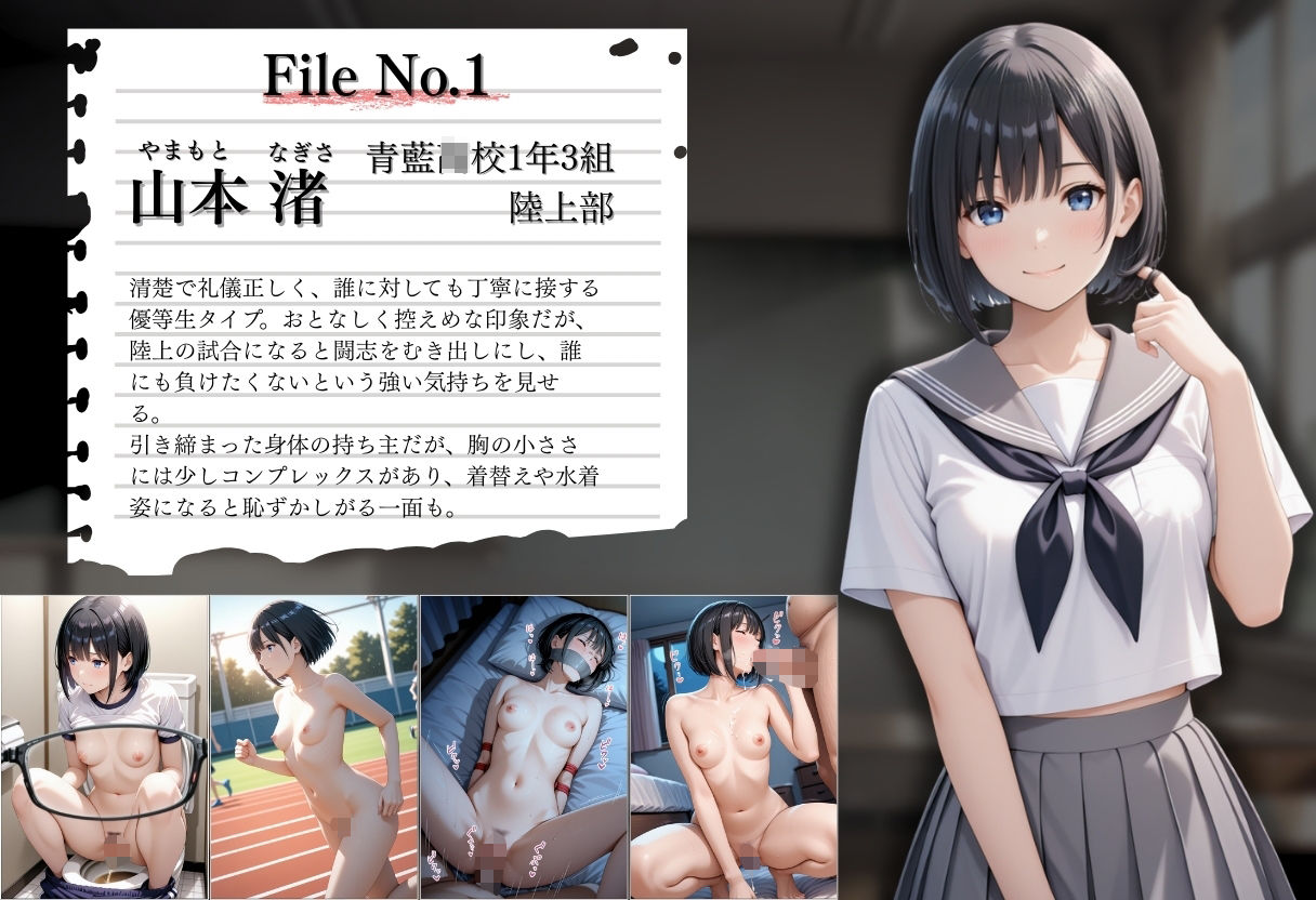 透視メガネ×日常 Vo.1 サンプル2ページ目