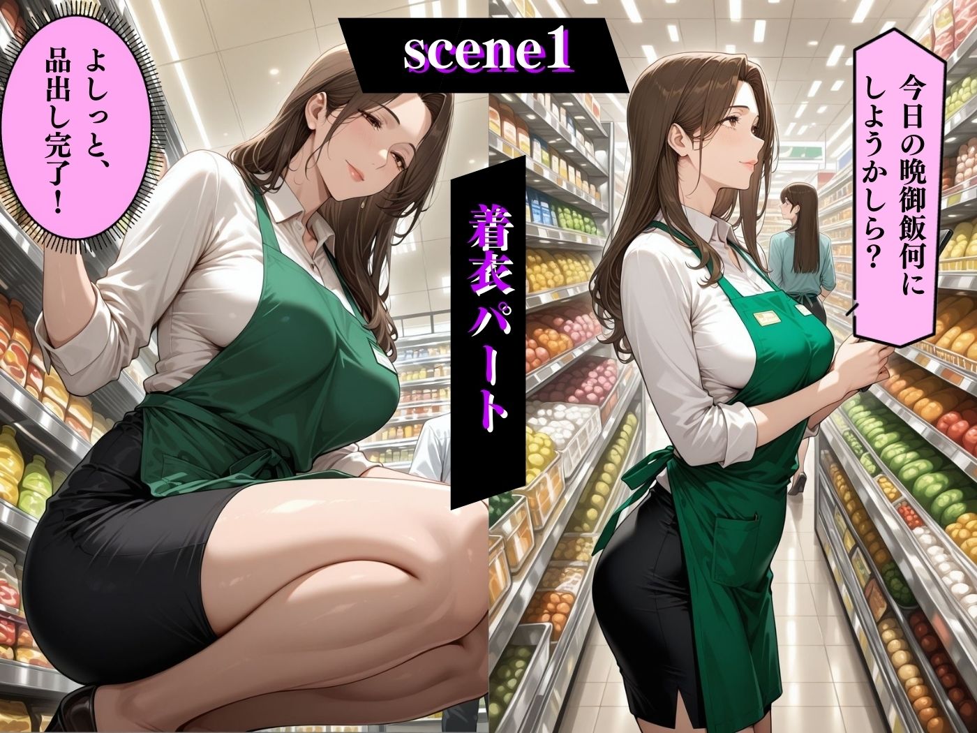 肉感人妻種付け〜パート熟女は淫乱ボディ 連続プレスで堕ち〜 サンプル4ページ目