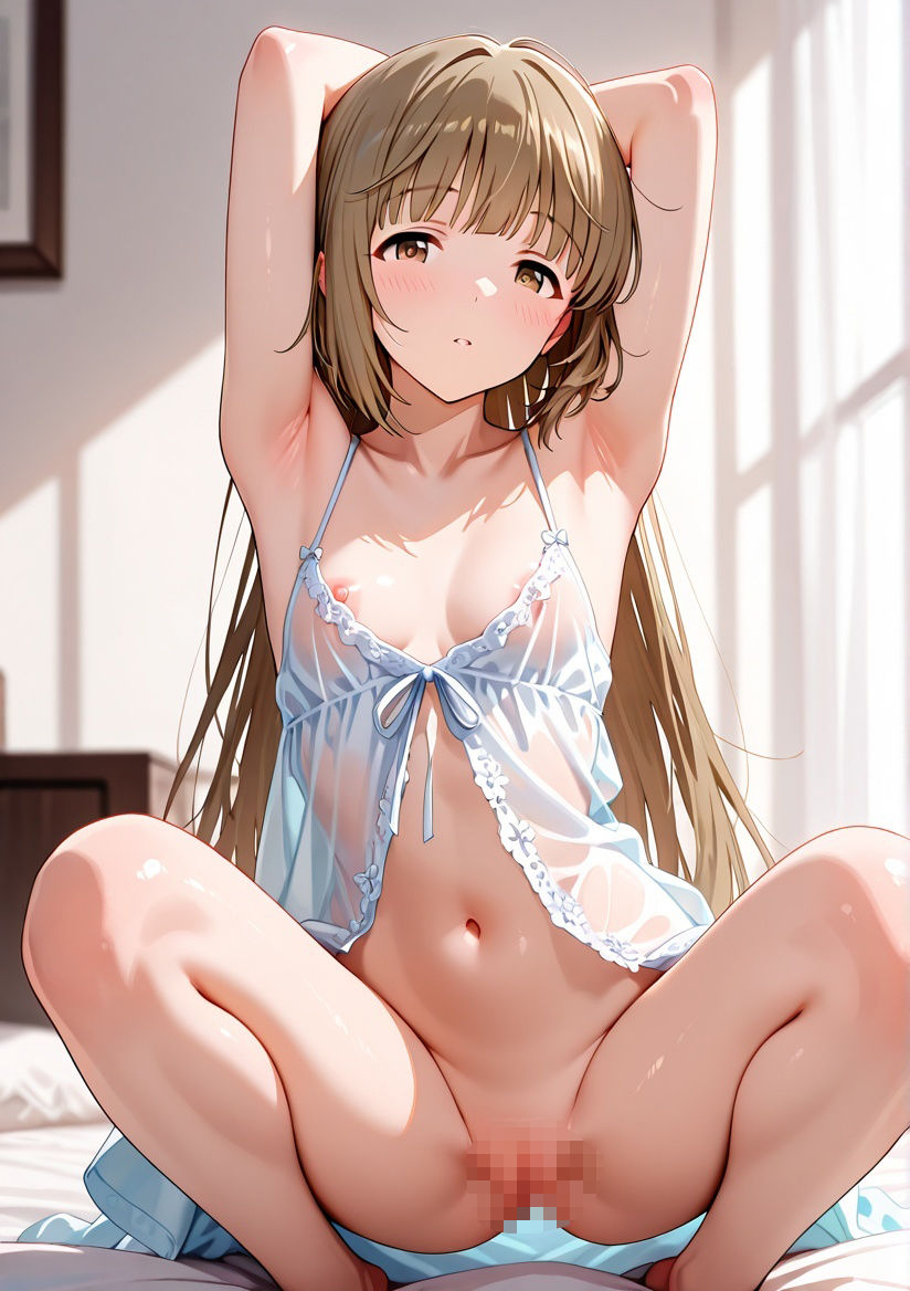 ア〇ドルマスター  イチャイチャ同棲  依〇芳乃 サンプル1ページ目