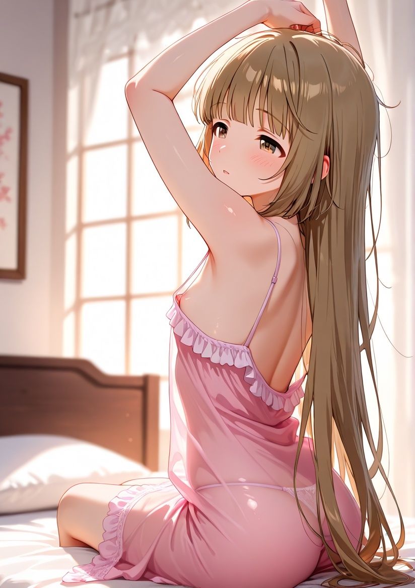 ア〇ドルマスター  イチャイチャ同棲  依〇芳乃 サンプル8ページ目