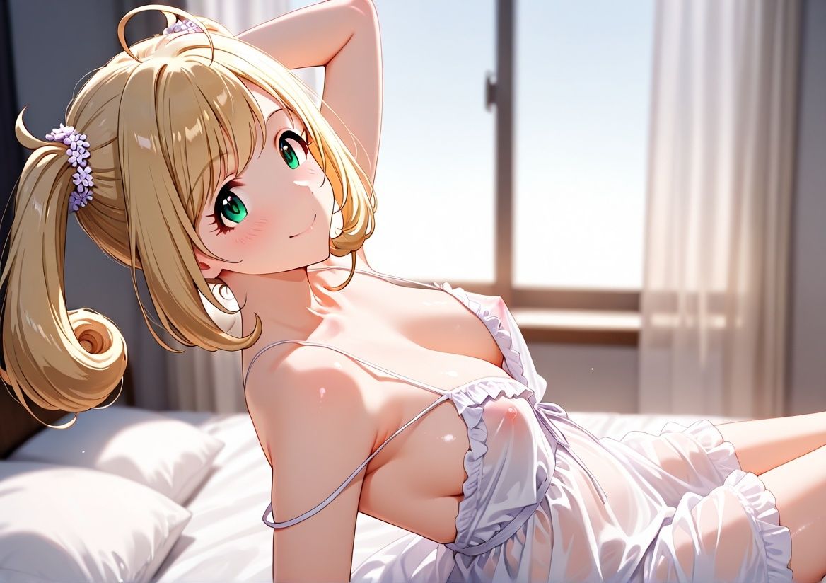 ア〇ドルマスター  イチャイチャ同棲  佐〇心 サンプル8ページ目