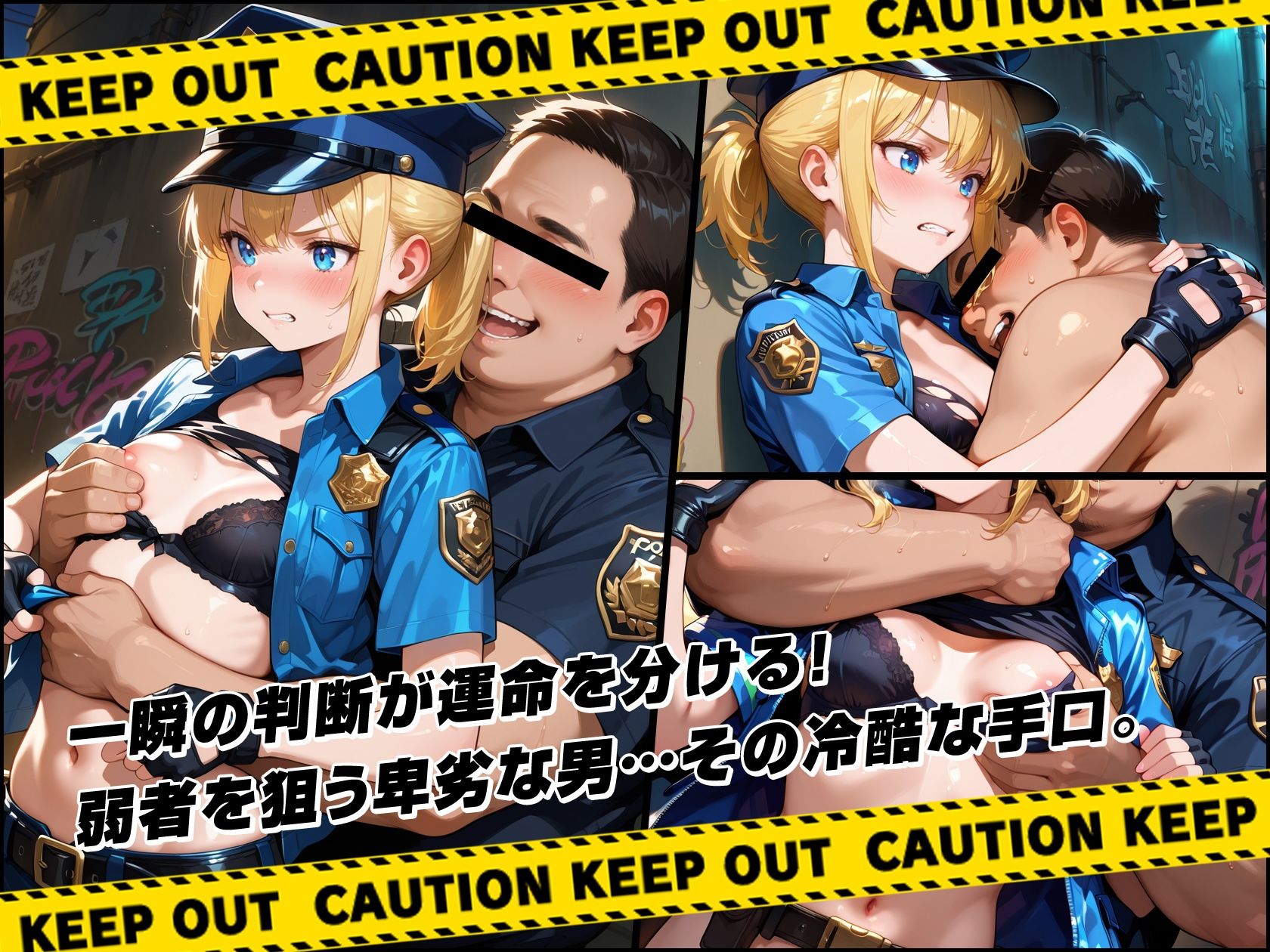 アメリカンポリス密着24時！ サンプル2ページ目