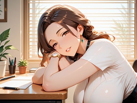 人妻不動産 内見中の旦那を寝取る性癖レディ サンプル1ページ目