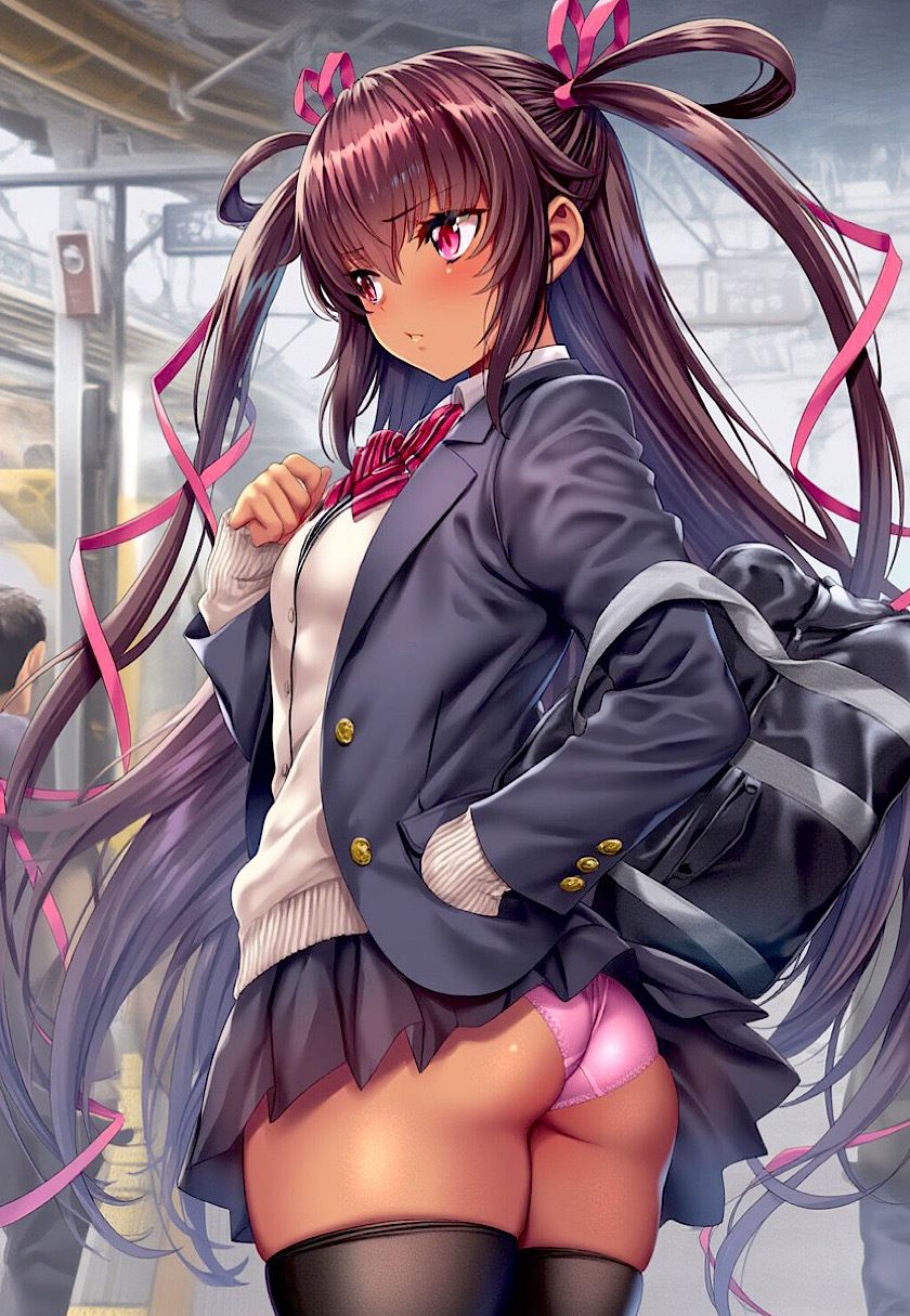 今日のおかず  対◯忍 水城 ◯キカゼ（制服）〜電車編＆路地裏編〜 サンプル1ページ目