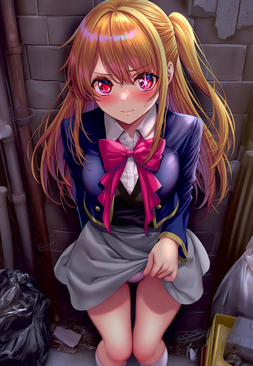 今日のおかず 推しの◯・星野◯ビー （制服）〜電車編＆路地裏編〜 サンプル5ページ目