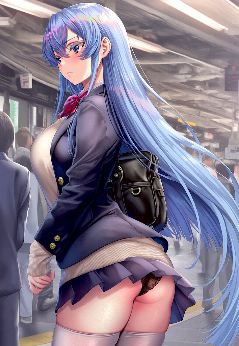 今日のおかず アカ◯が斬る エス◯ス （制服）〜電車編＆路地裏編〜 サンプル1ページ目