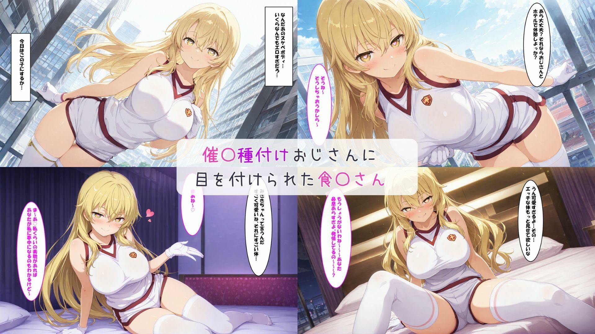 催〇種付けおじさん  食〇操祈編 サンプル1ページ目