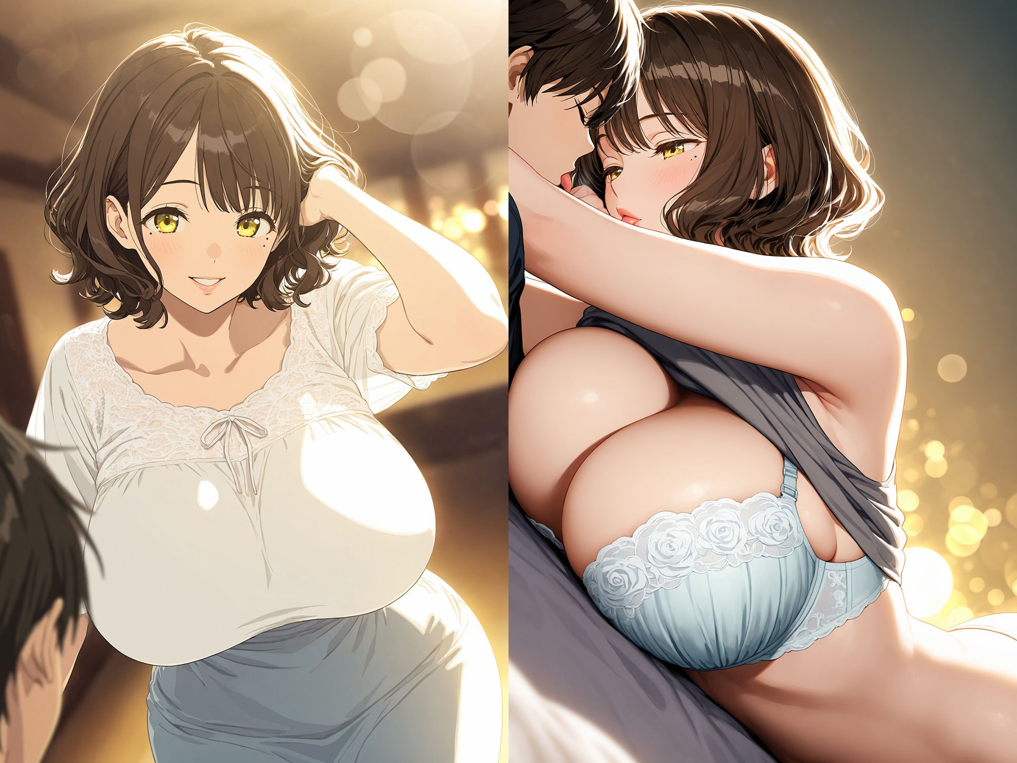 人妻だって抱かれたい  爆乳で誘うなんて…最低な人妻ですか？ サンプル2ページ目