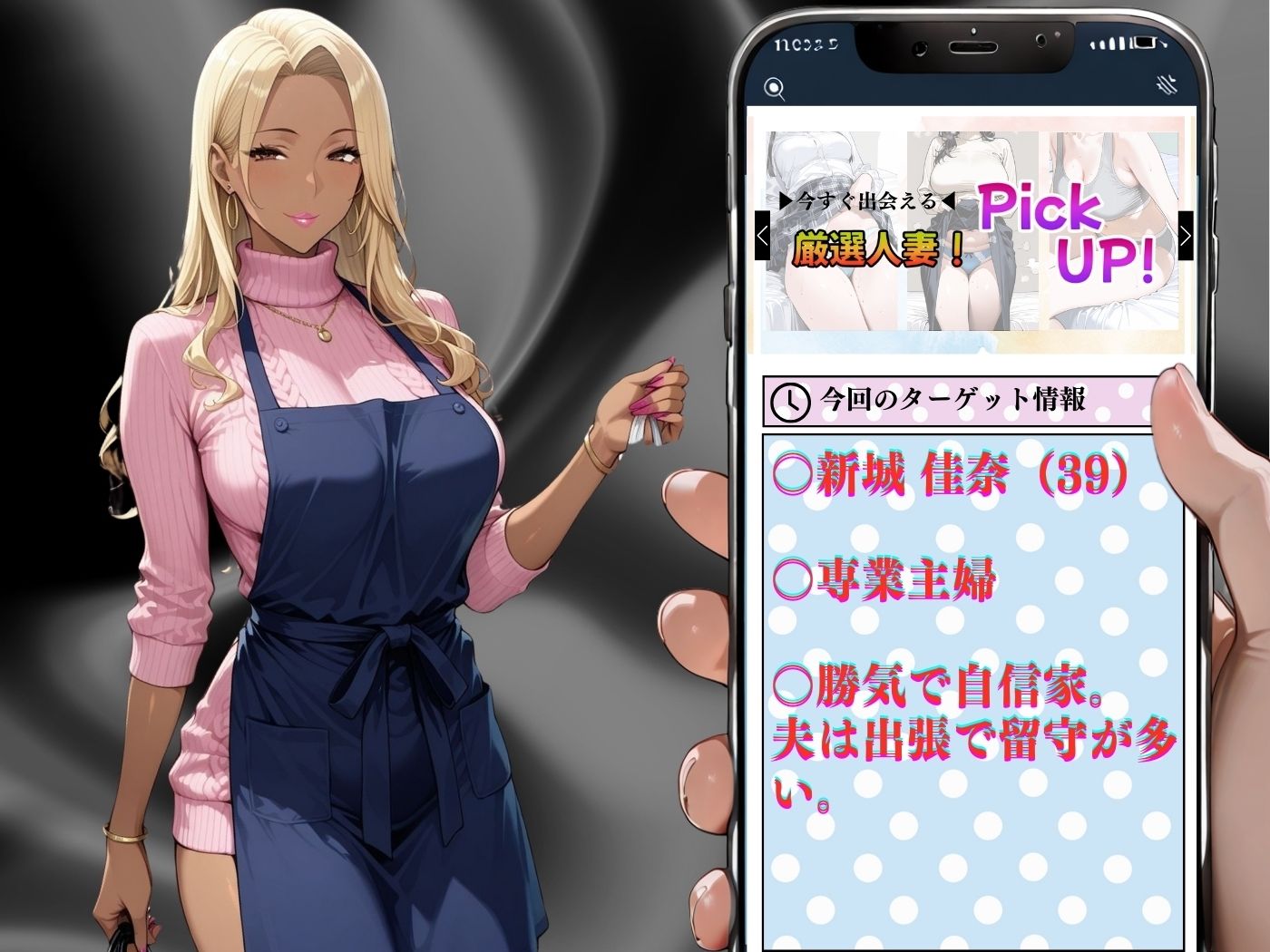 肉感人妻種付け〜黒ギャル主婦は締まり良し エンドレスアクメ〜 サンプル2ページ目