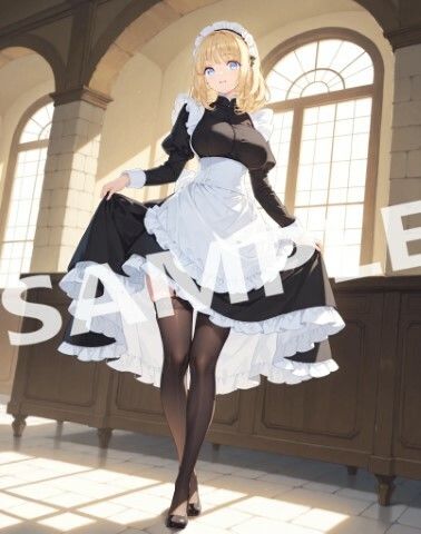 らぶらぶだだあまママメイド サンプル1ページ目