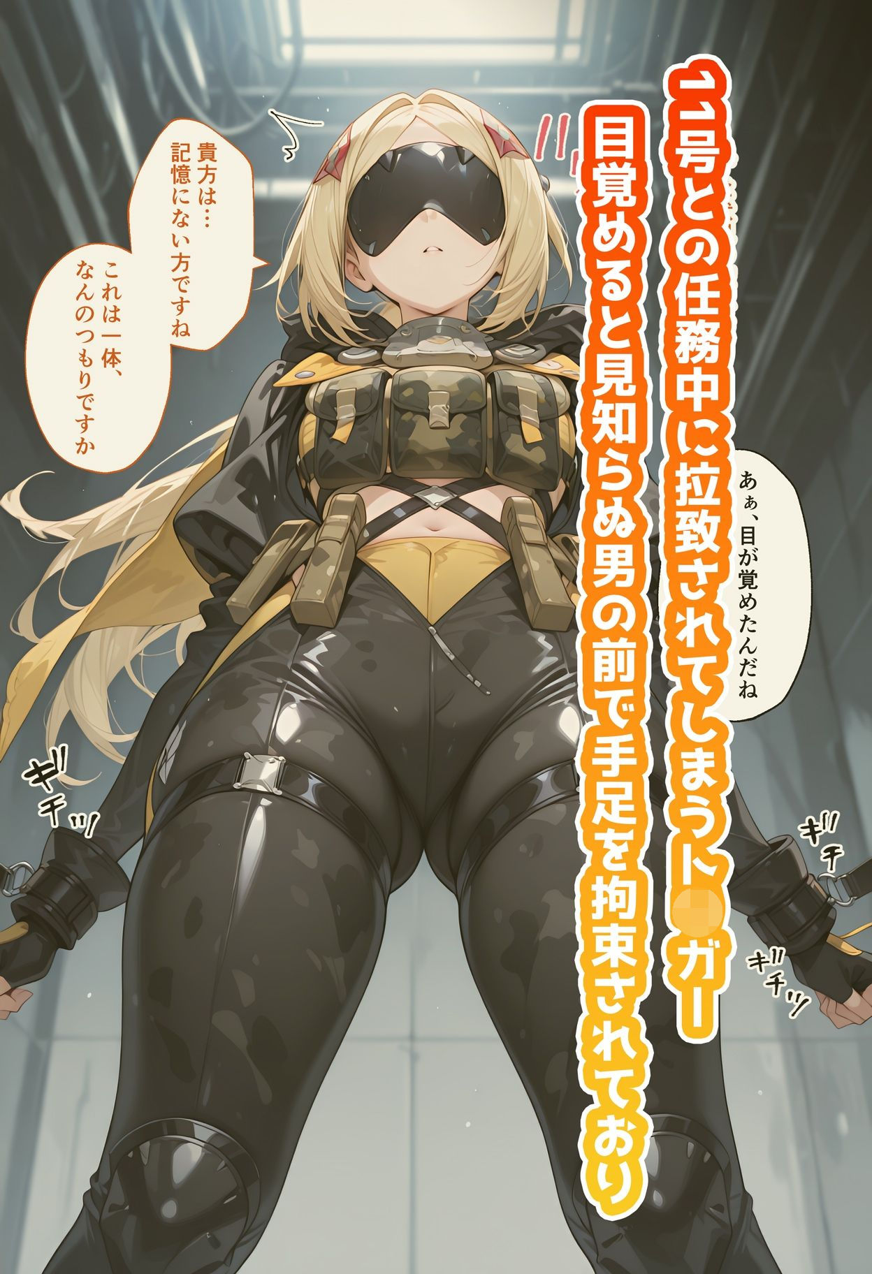 ト◯ガーのいちばん長い日〜極太ディルドで二穴搾乳姦され女の悦びを知る〜 サンプル1ページ目