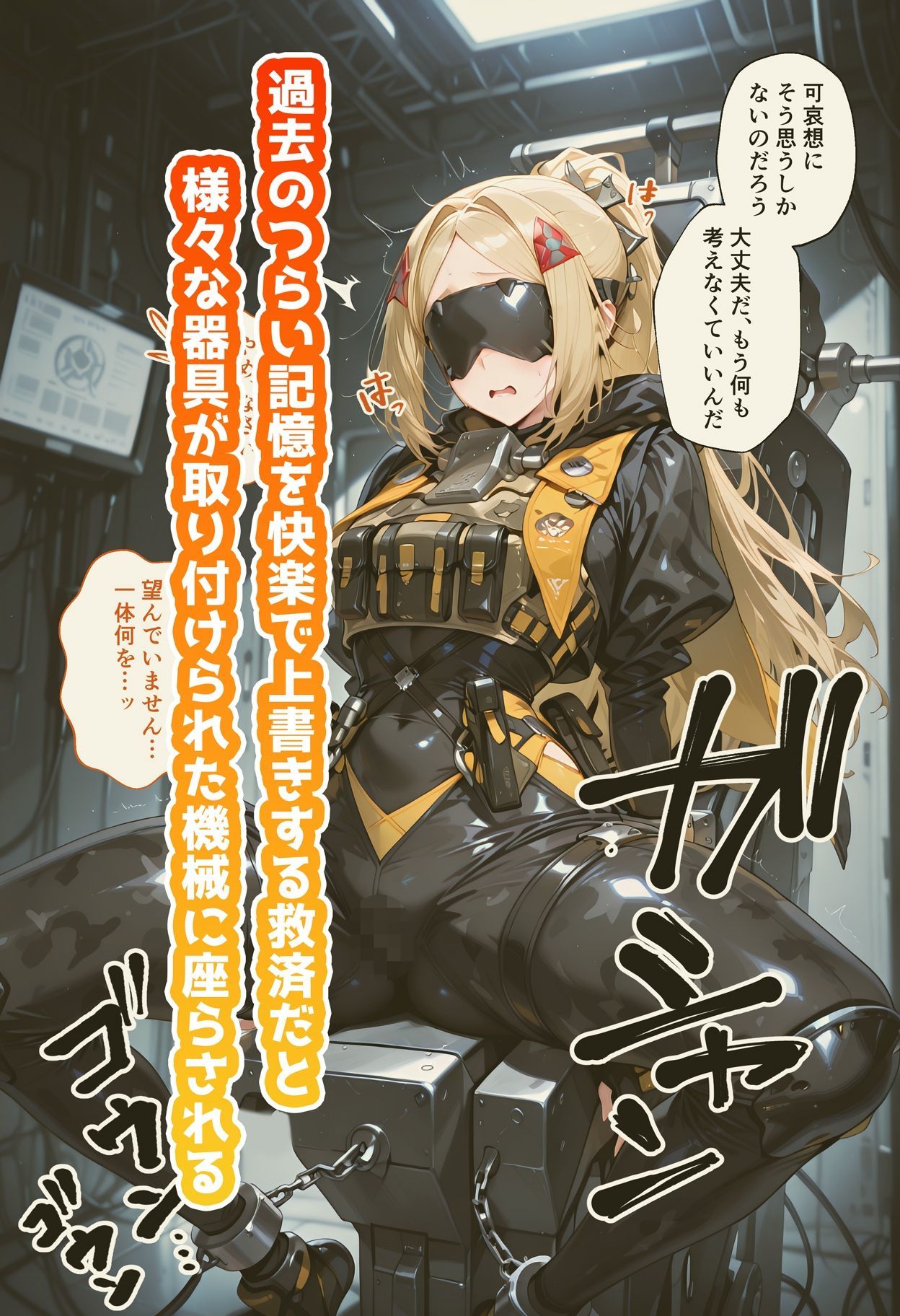 ト◯ガーのいちばん長い日〜極太ディルドで二穴搾乳姦され女の悦びを知る〜 サンプル2ページ目
