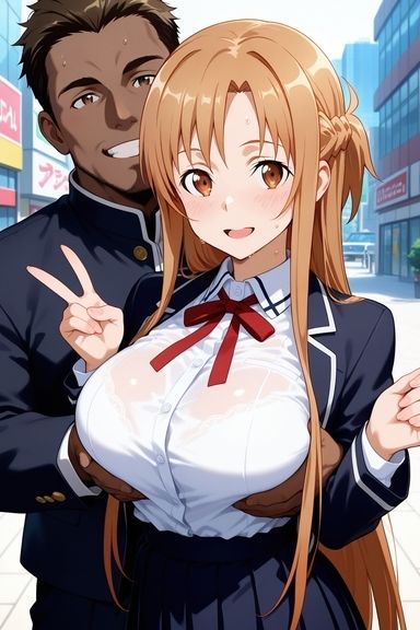 寝取られるア◯ナ サンプル1ページ目