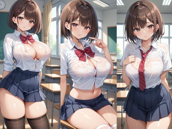 制服の下の約束── 誰にも見せない、あのとき交わした視線と指先 サンプル2ページ目