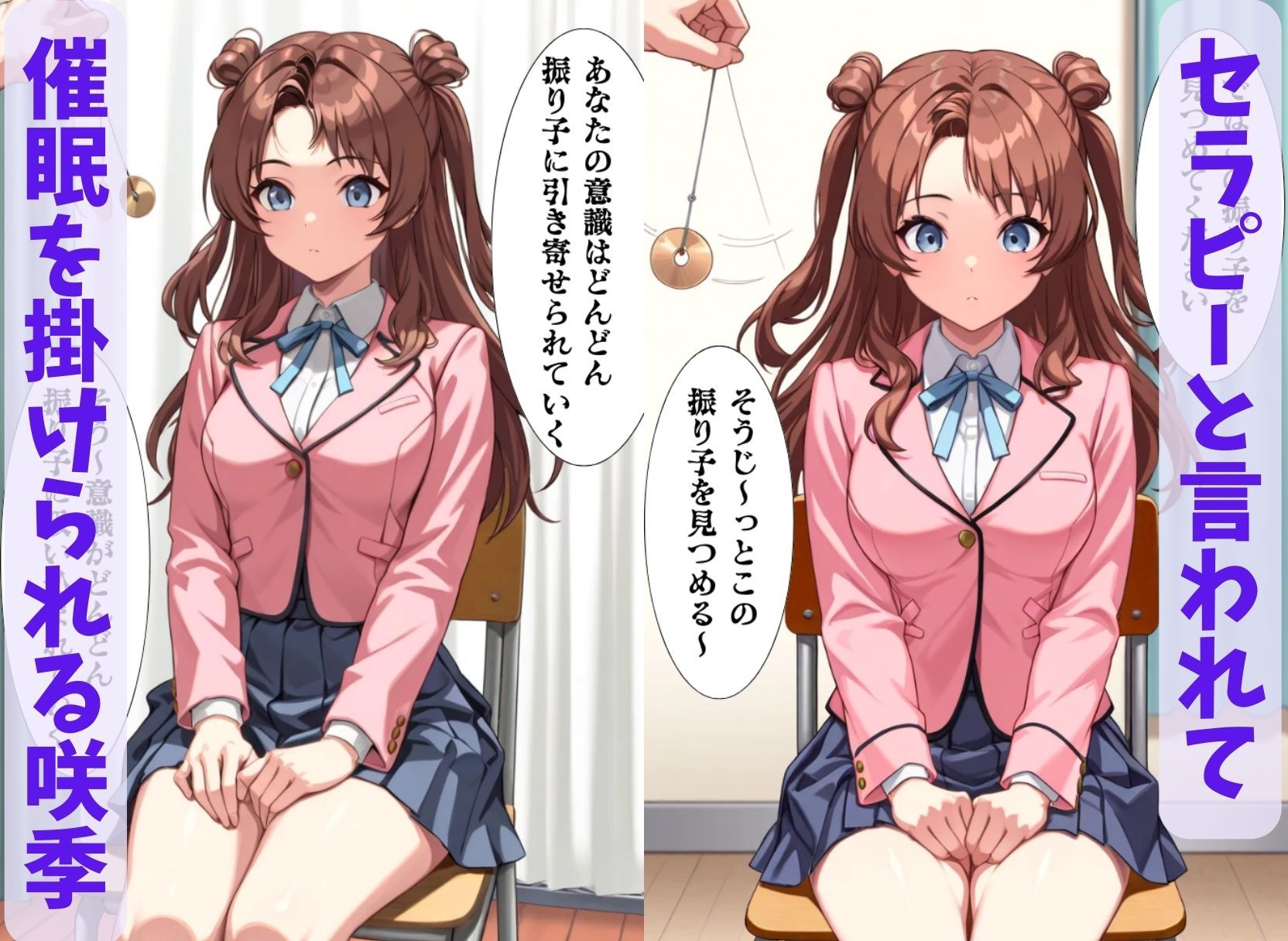 学マス催◯  花◯咲季  〜アイドルをトランス暗示で言いなりの操り人形にマインドコントロール〜 サンプル1ページ目