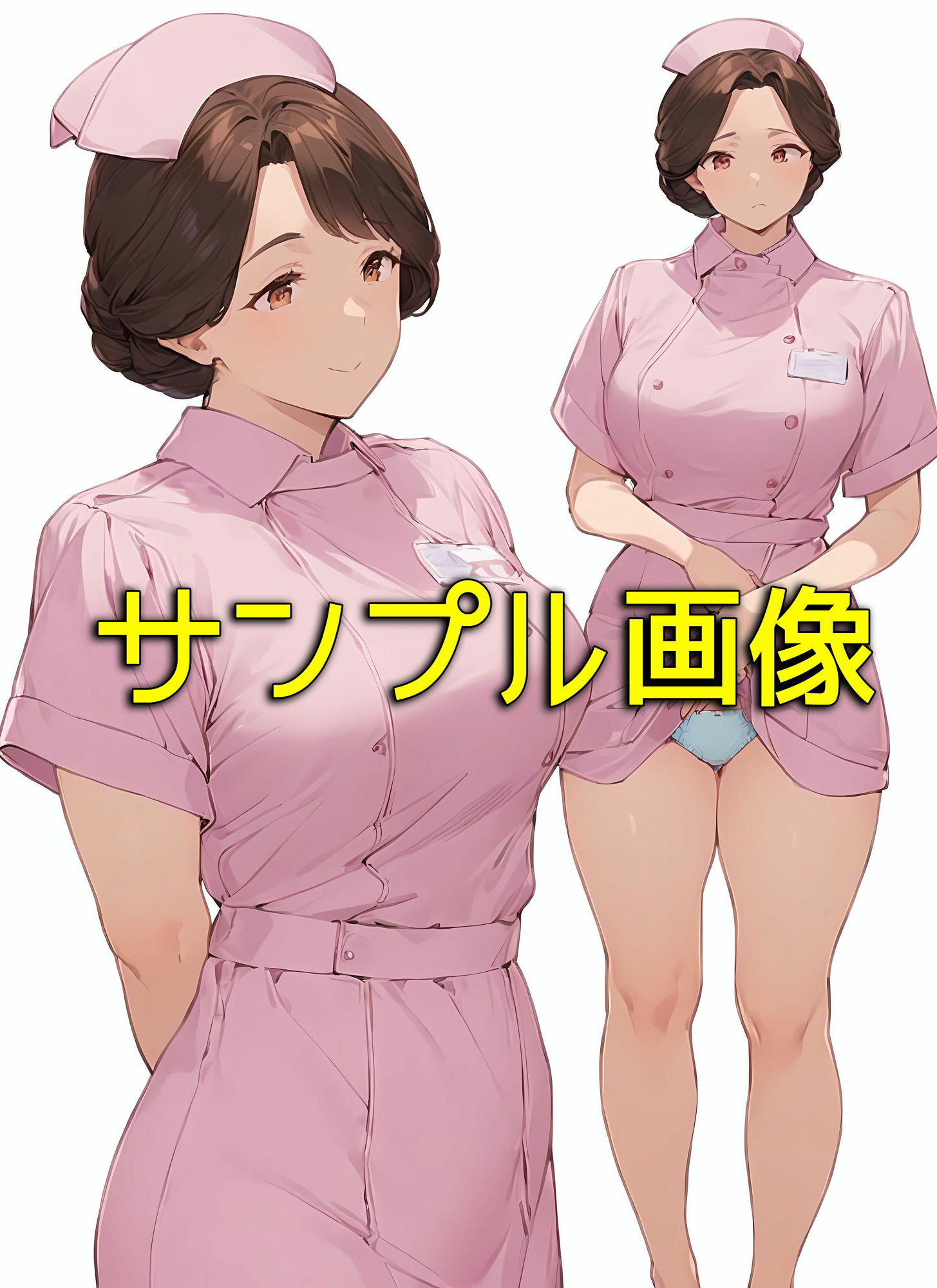 なんで僕の友達のママは下着を見せてくるんだろう2  ナース服コスプレ編 サンプル9ページ目