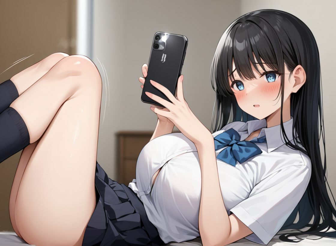 爆乳女子校生と禁断の膣奥フィット サンプル1ページ目