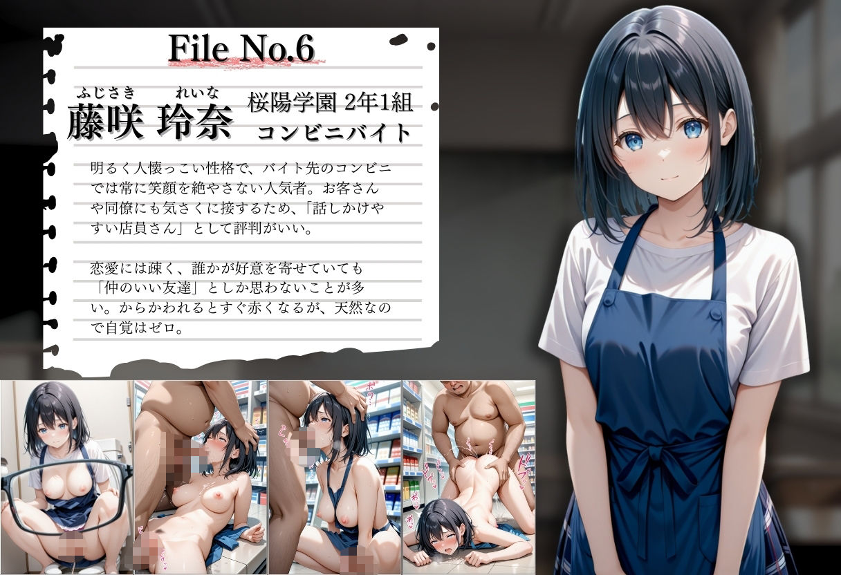透視メガネ コンビニバイト サンプル2ページ目
