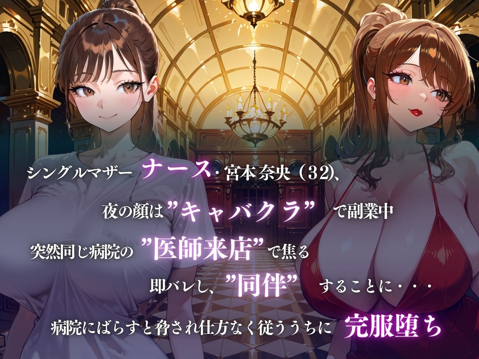 （29GY0）看護師秘密の副業医師にバレていいなり サンプル1ページ目