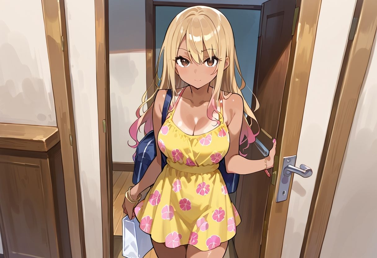 黒ギャルの義妹を孕ませたい サンプル1ページ目