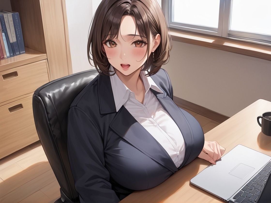 人妻秘書は寝取られる サンプル1ページ目
