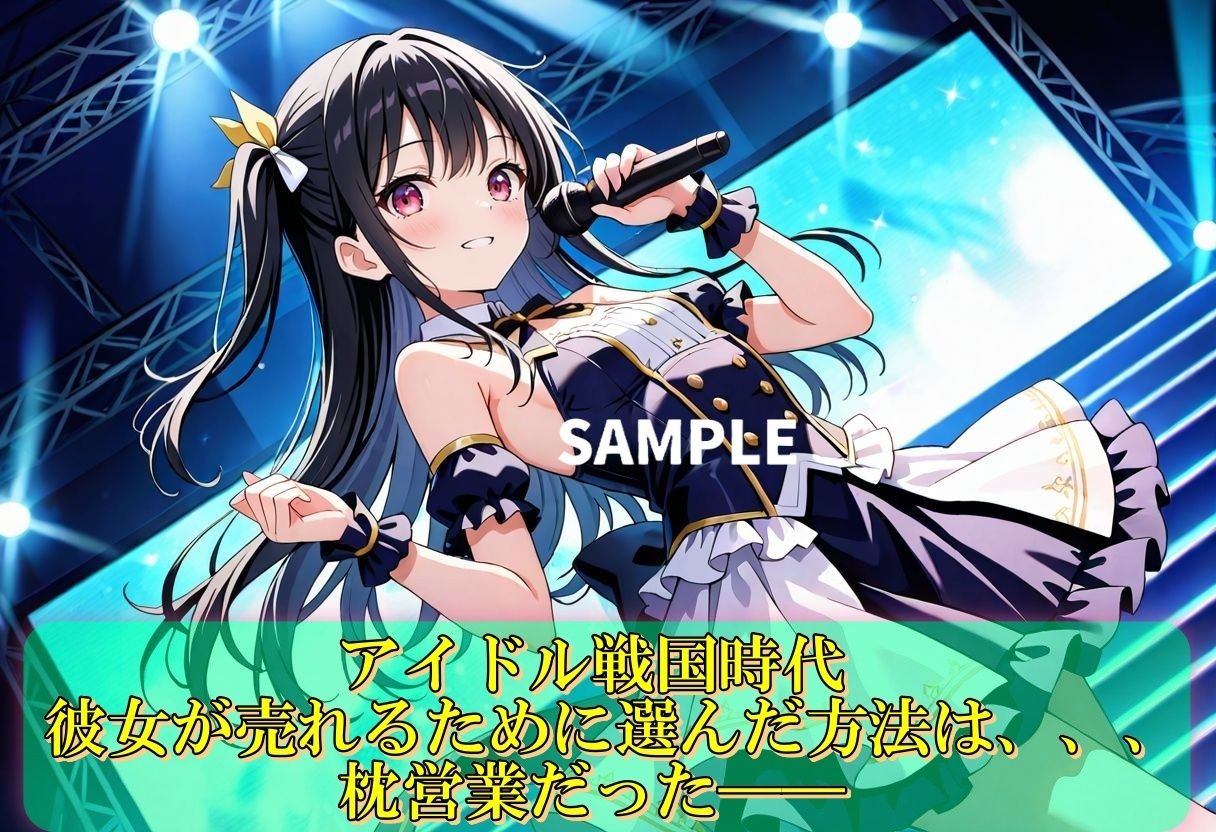 売れたい一心で、股を開いた地下アイドル サンプル1ページ目