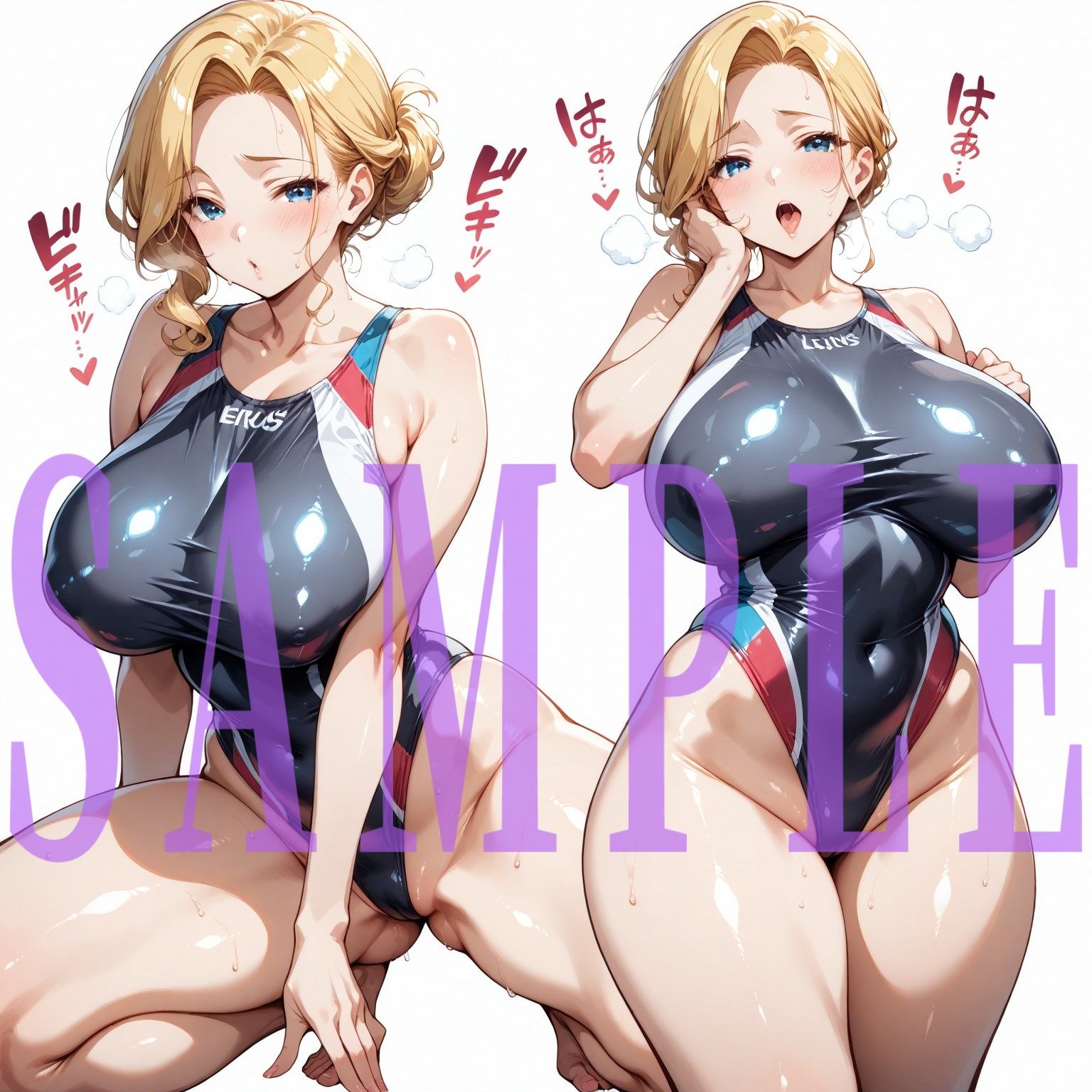競泳水着キャラクターコレクション（Lサイズ）Vol.01 サンプル1ページ目