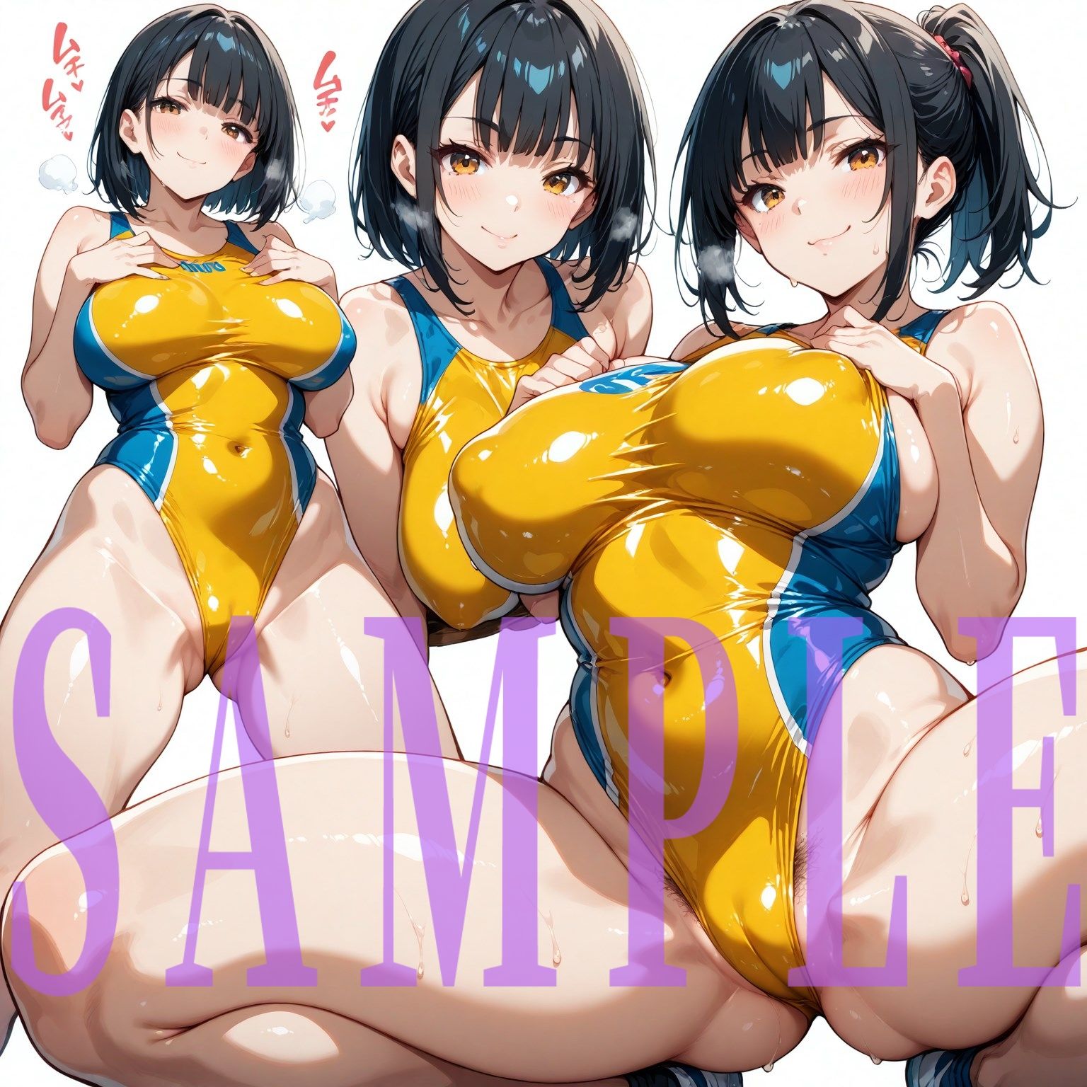 競泳水着キャラクターコレクション（Lサイズ）Vol.02 サンプル2ページ目