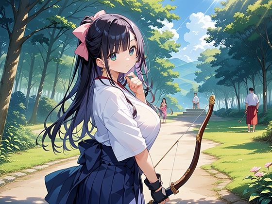 性実践学園 伝統の弓道部はエッチがお好き！ サンプル1ページ目
