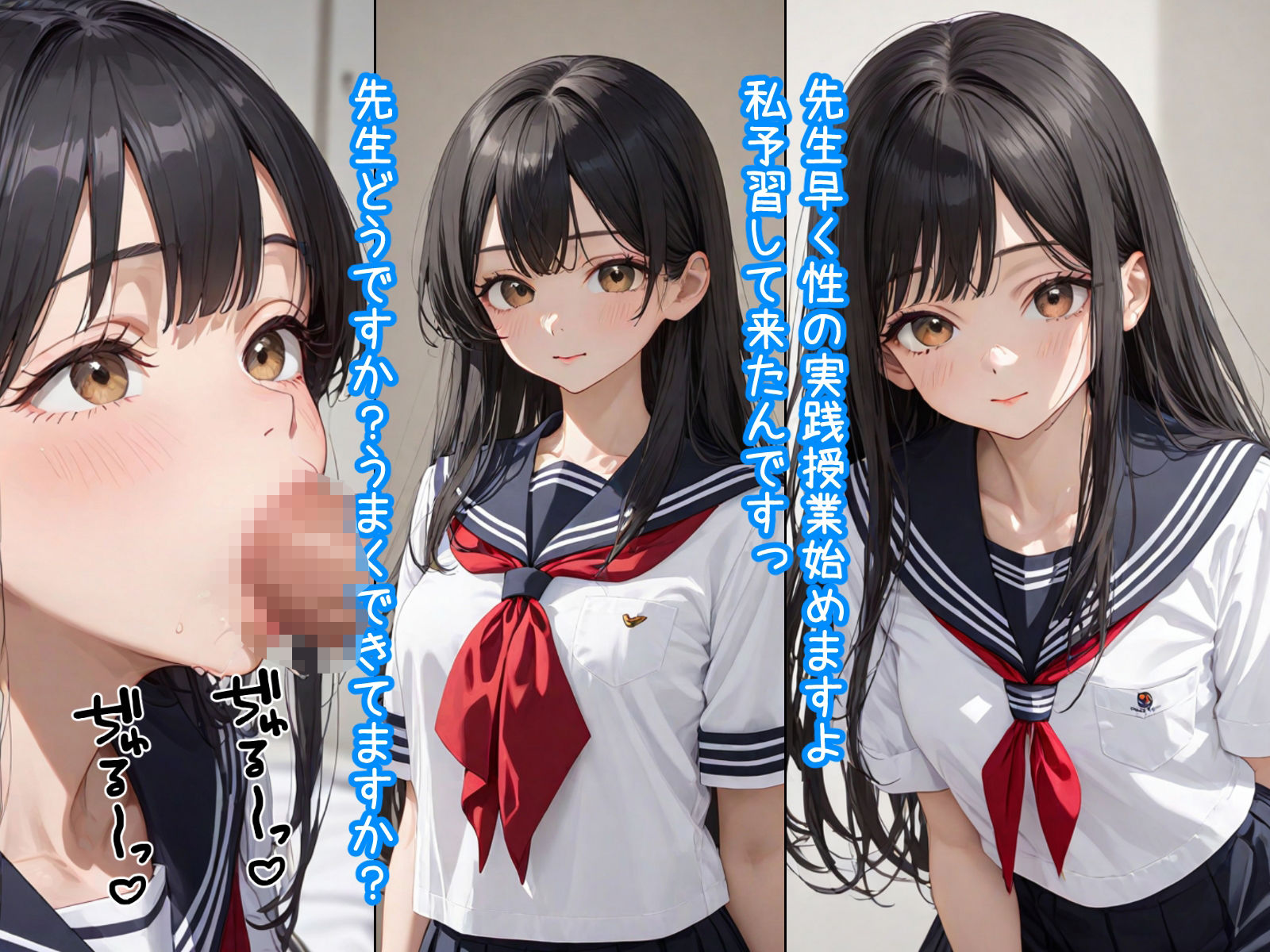 催●優等生性の実践授業 サンプル1ページ目