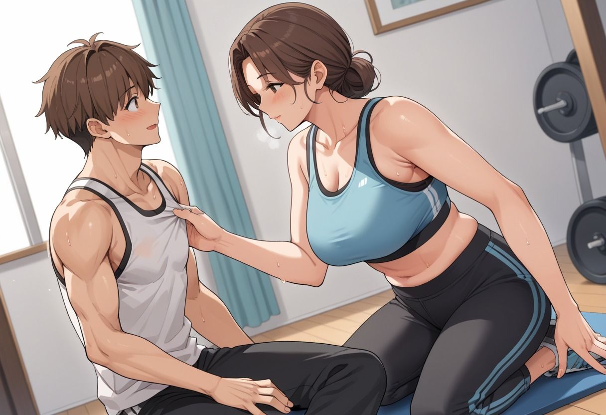 最近やたらとジムに通う俺の妻は若い男と不貞トレーニングしてた サンプル1ページ目