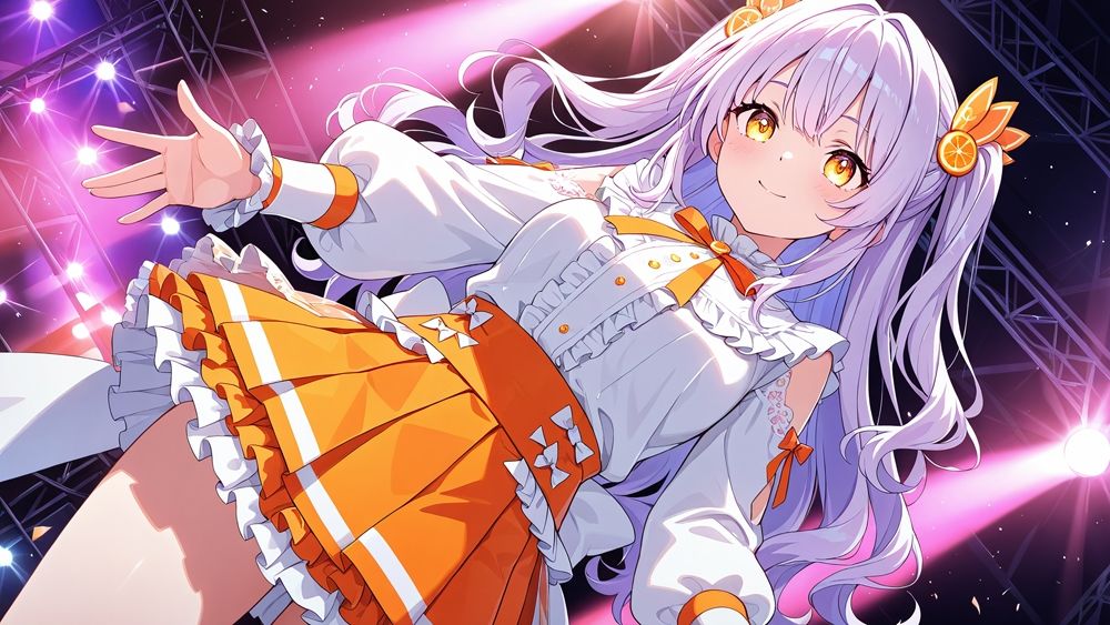 【FANZA専売】カラーツインズ Vol.1 爆乳紫髪茶髪アイドル中出し種付け撮影会【4K】【400枚収録】 サンプル2ページ目