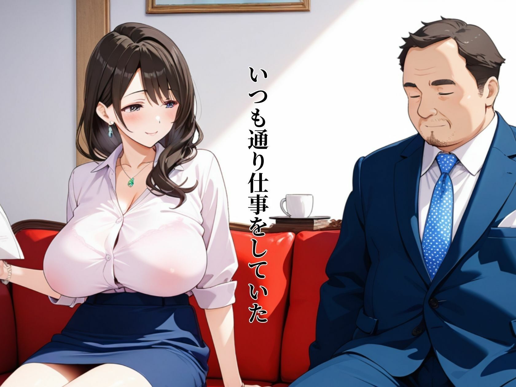 おじ喰い  妻子持ちのおじさん同僚の喰べちゃいました サンプル1ページ目