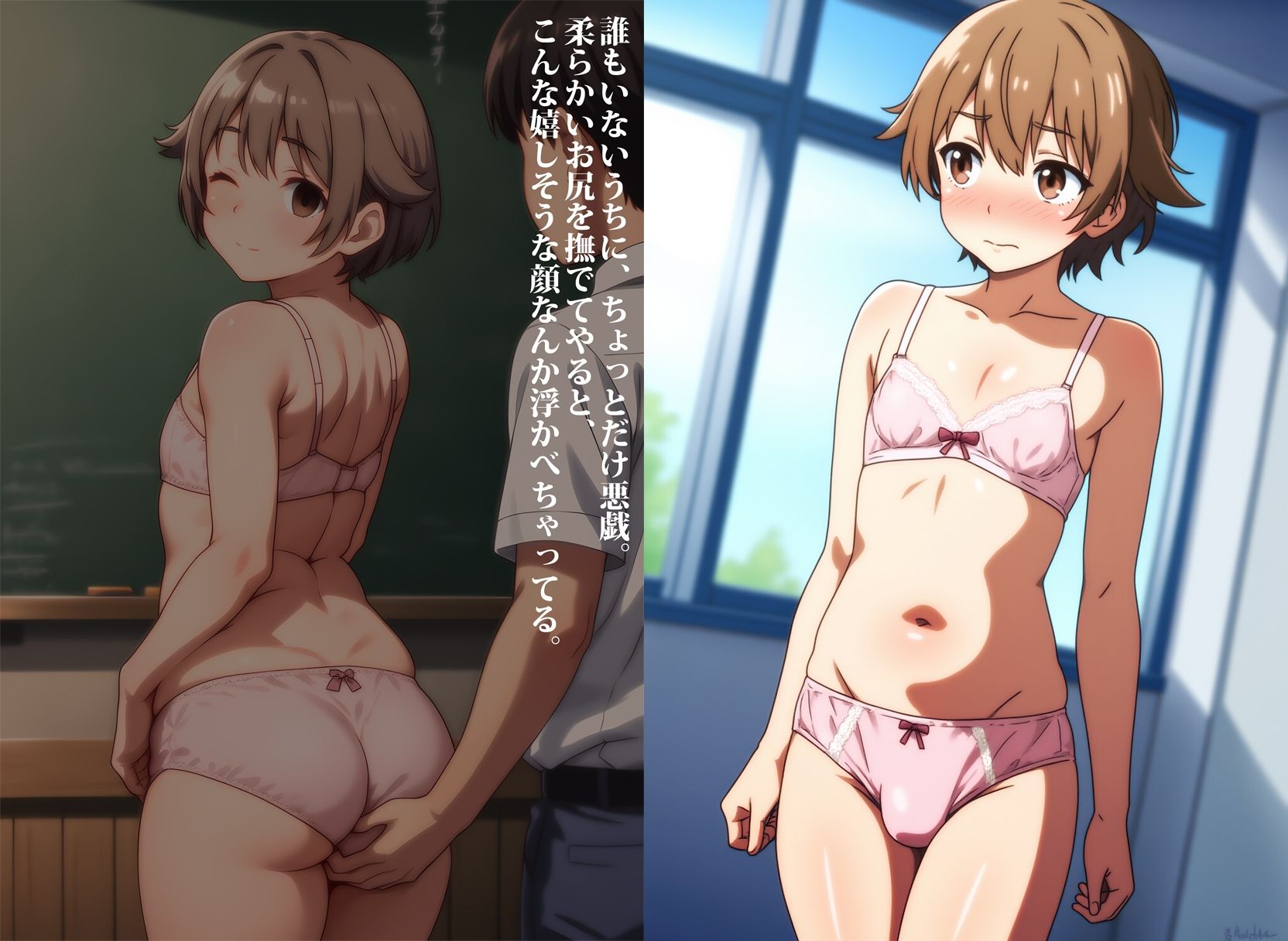 ぽっちゃりメス男子が男の娘に目覚めるまで失禁調教した件 サンプル3ページ目