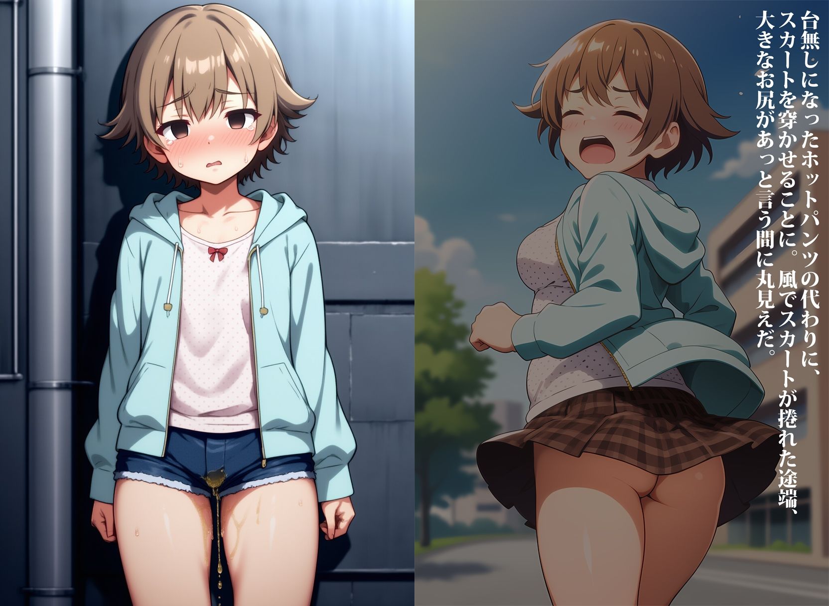 ぽっちゃりメス男子が男の娘に目覚めるまで失禁調教した件 サンプル7ページ目