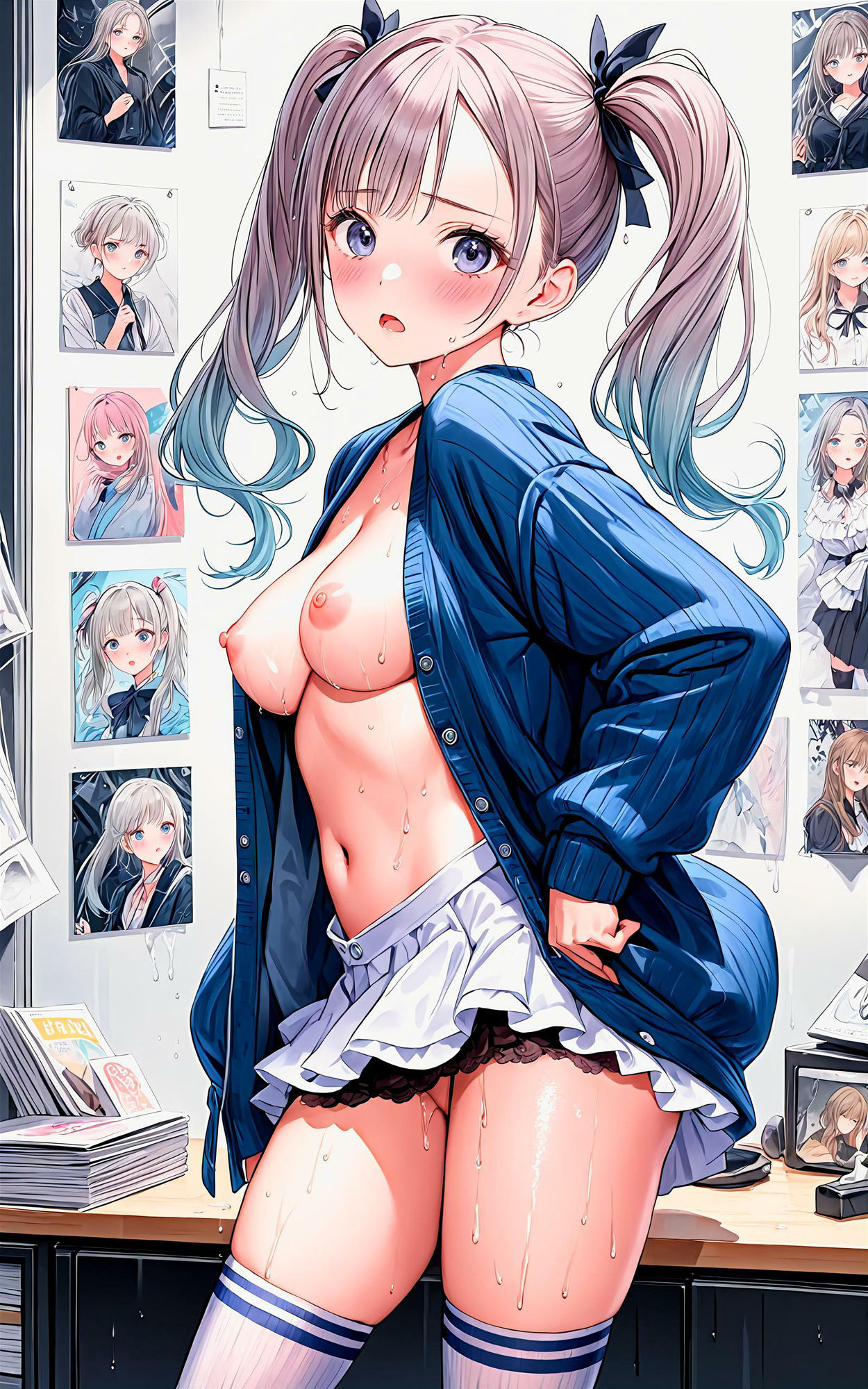 【R-18】エチエチ漫画研究部 （上級生） 姫先輩のエチエチ妄想止まらないエチエチシチュエーション vol.2 サンプル5ページ目