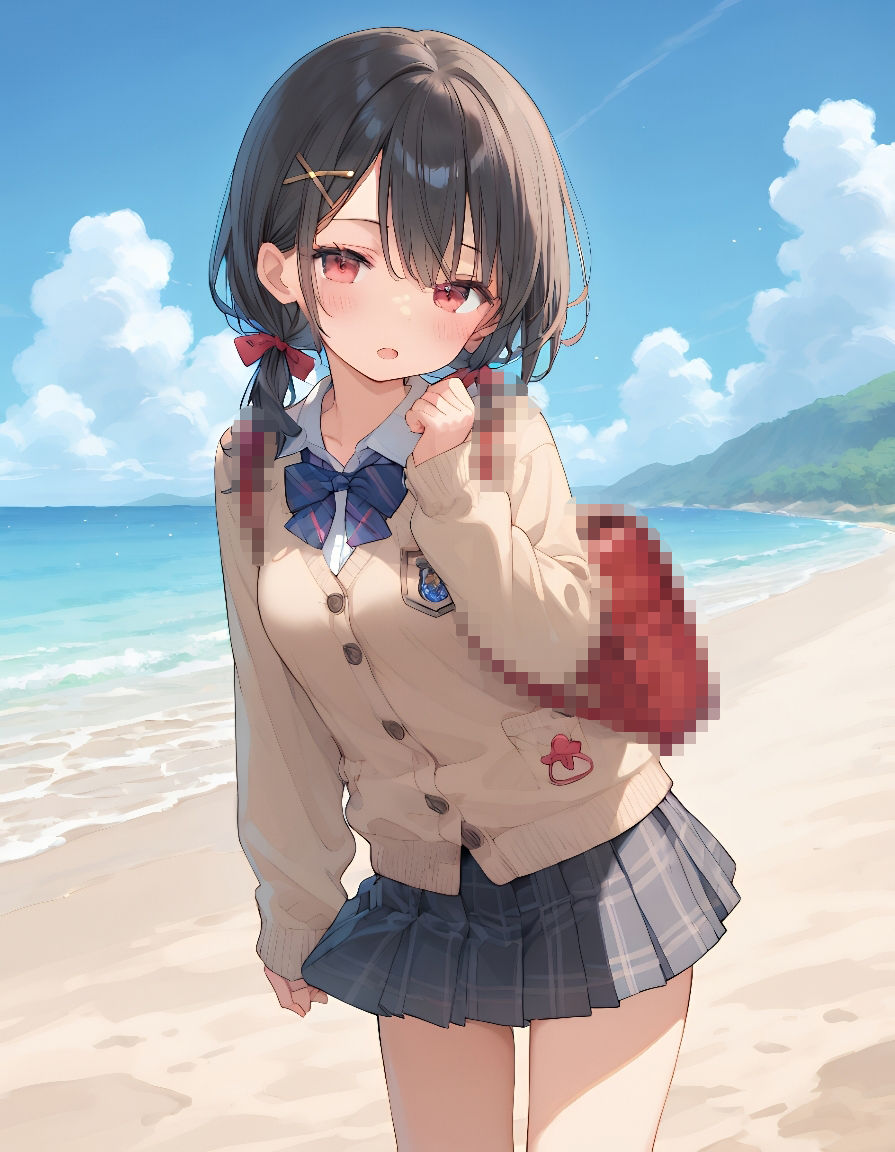 『ぽに★つい！』黒髪美少女萌ええろCG集vol.3【超美麗4K高画質】 サンプル1ページ目