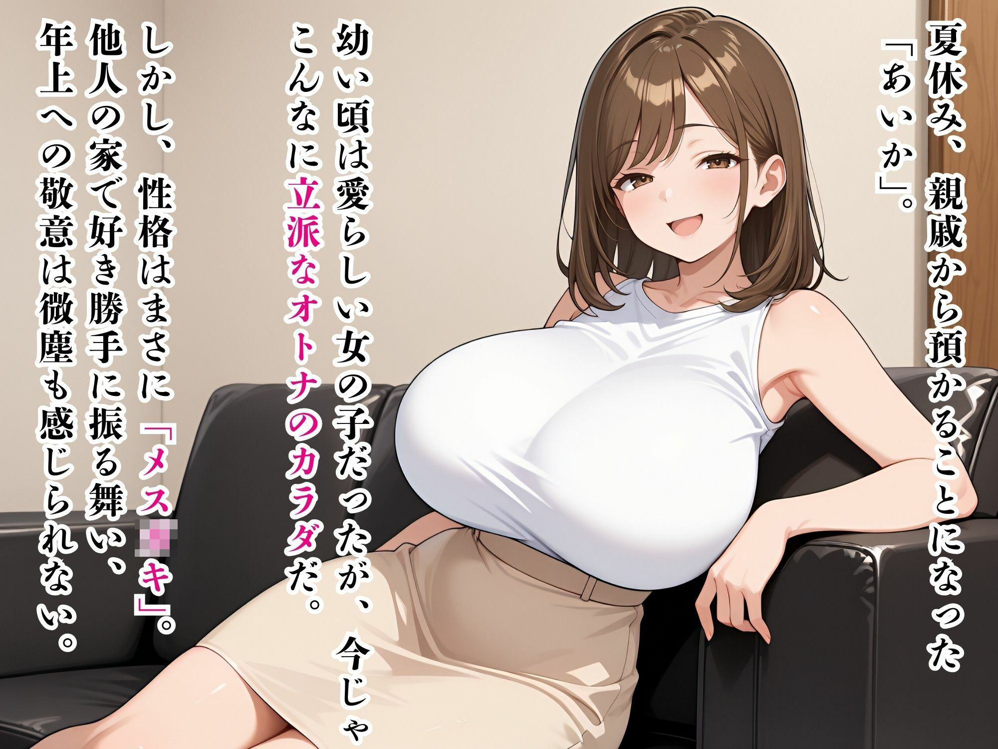 親戚の生意気娘をナマでイキって理解らせてやった サンプル1ページ目