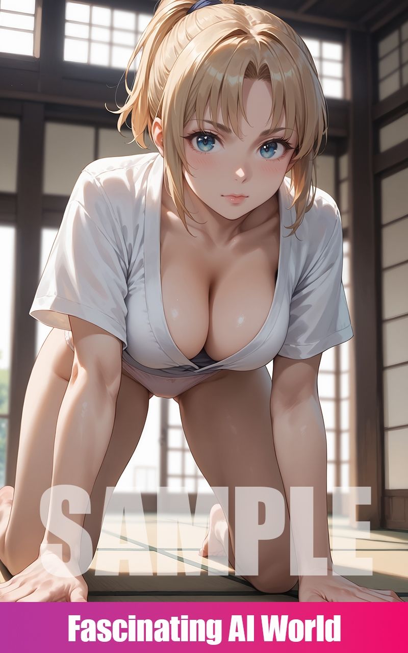 柔道ガール サンプル3ページ目