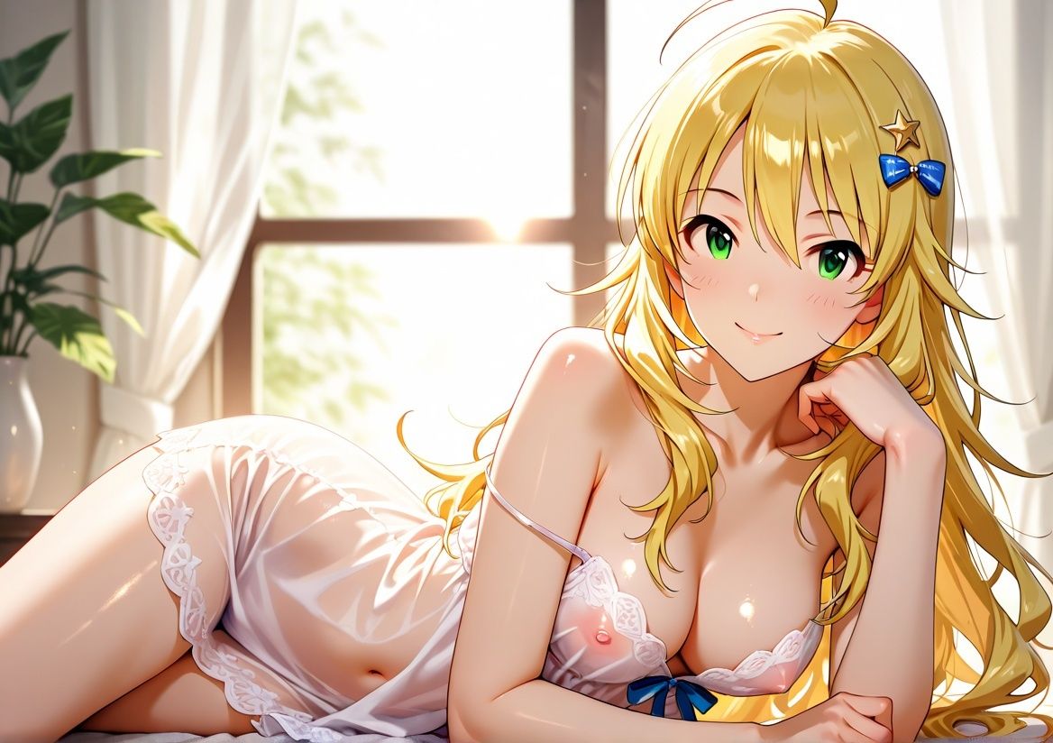 ア〇ドルマスター  イチャイチャ同棲  星〇 美希 サンプル8ページ目