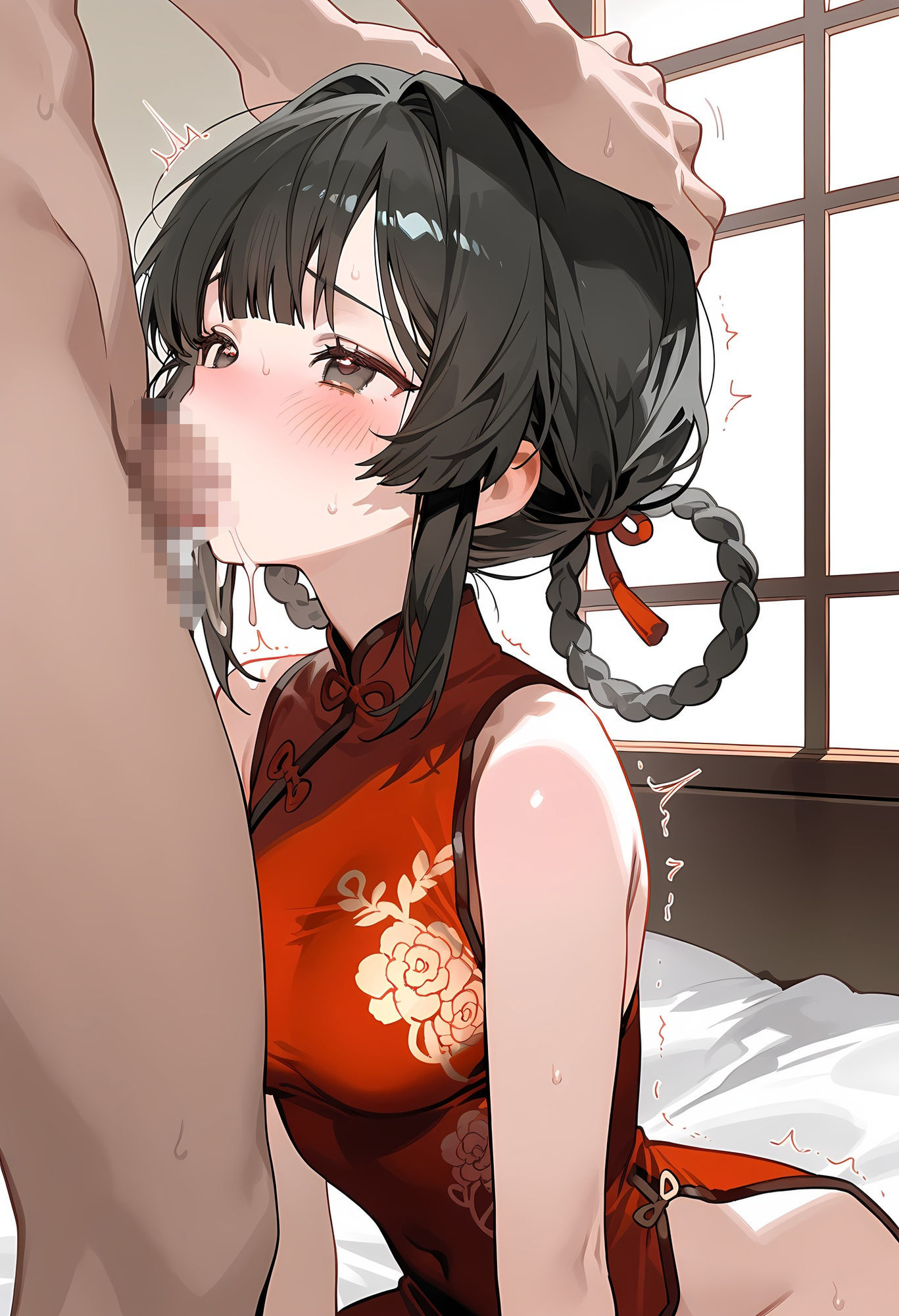 チャイナ服娘とらぶらぶえっち サンプル3ページ目