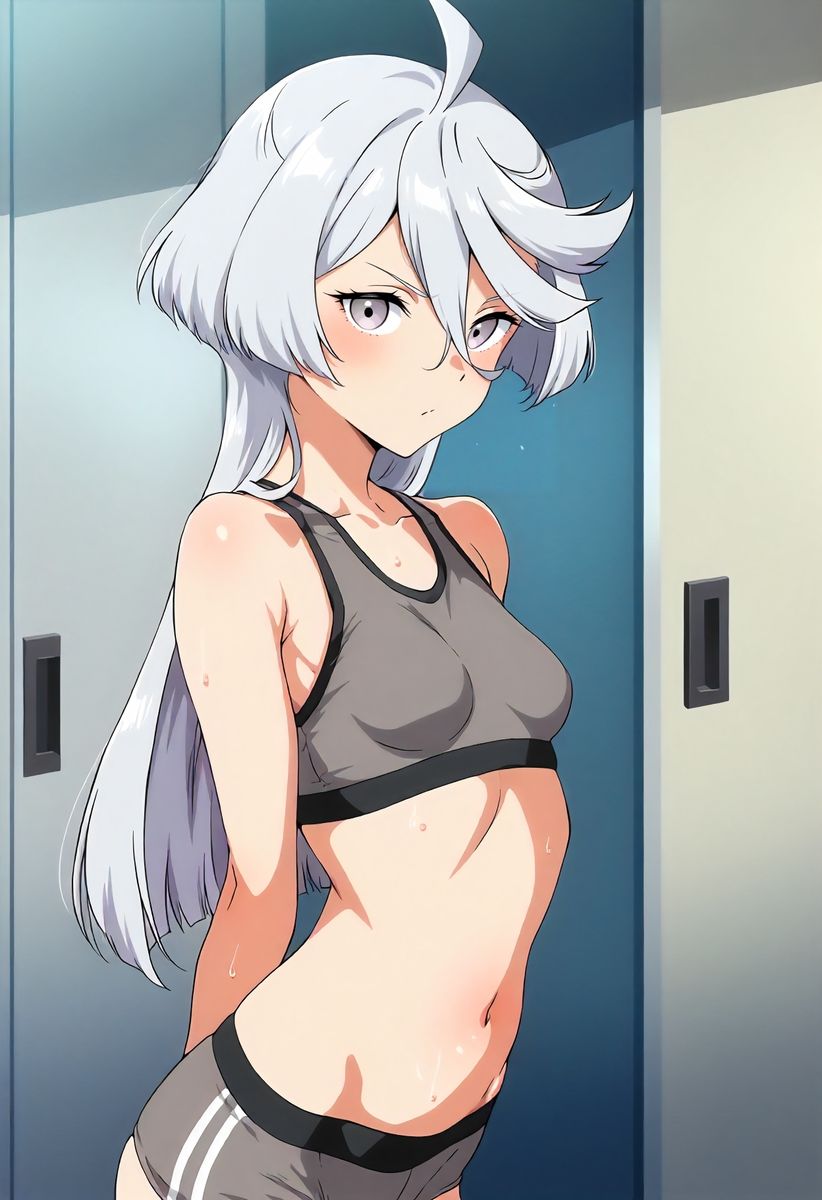ミ〇リネ・レンブランコスプレの女の子とロッカールームでエッチ サンプル2ページ目
