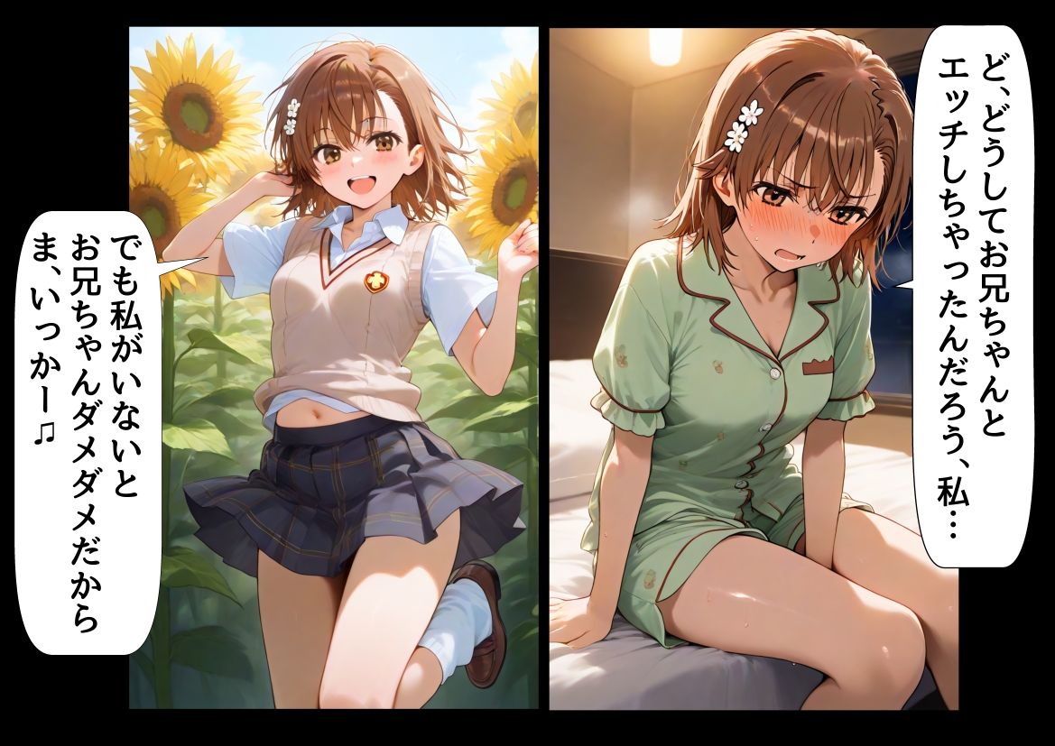 俺は大好きな御坂ミコ●のお兄ちゃんになる《セリフ有りCG版》〜チート能力《お兄ちゃん転生》で俺は無双する〜 サンプル6ページ目