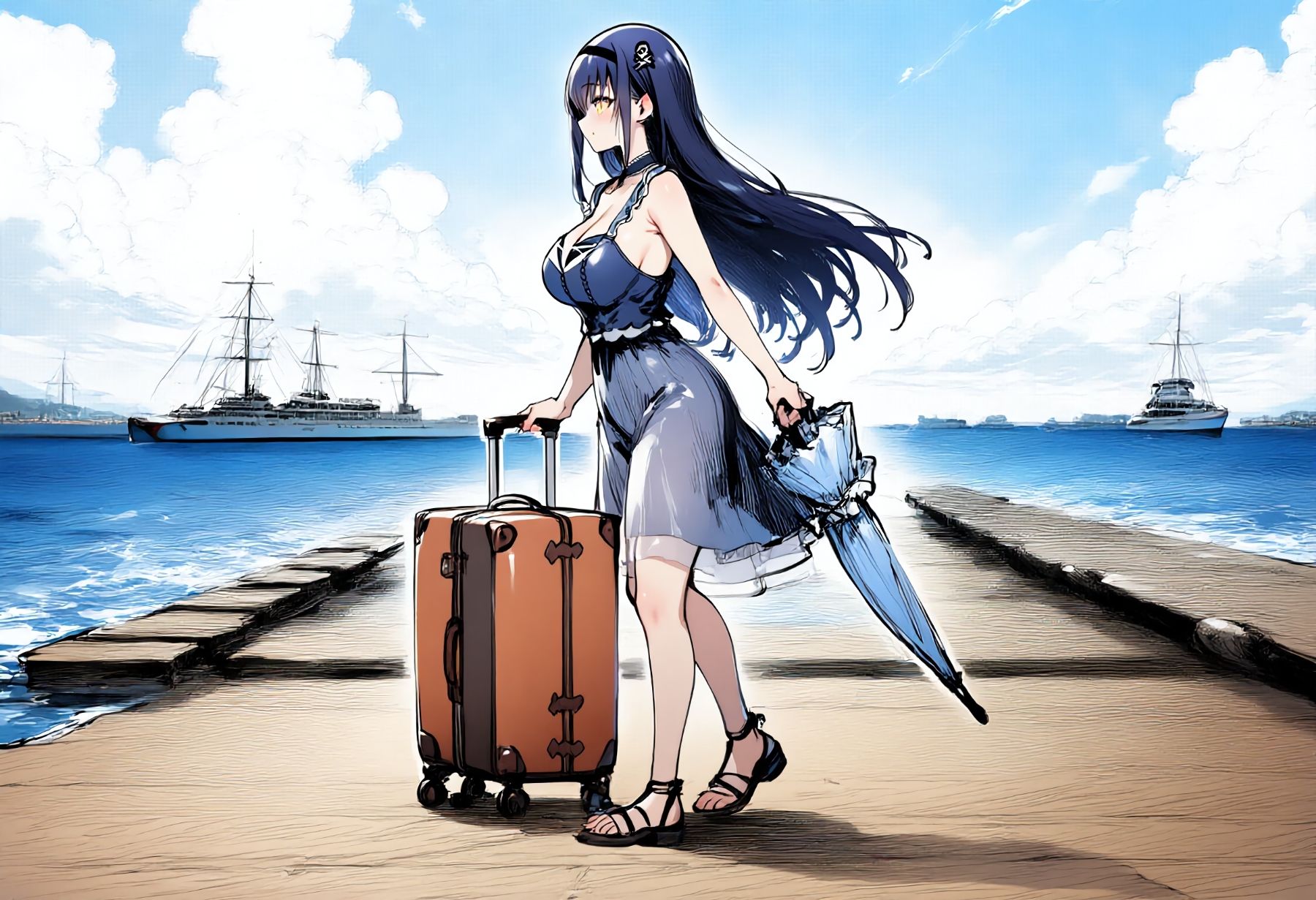サマ〇ケ娘達の聖水！ サンプル7ページ目